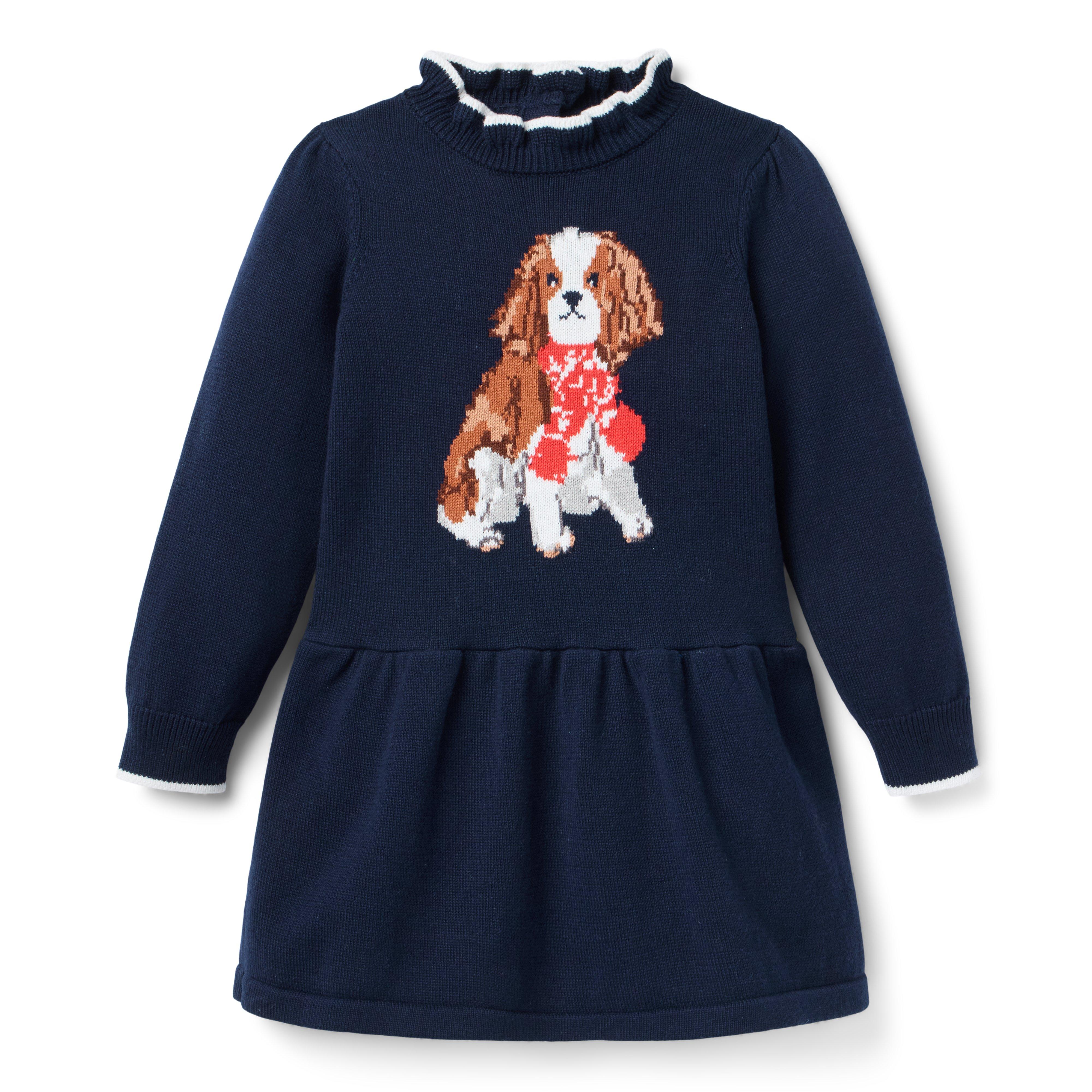 Gray Malin x Janie and Jack Dog Sweater Dress