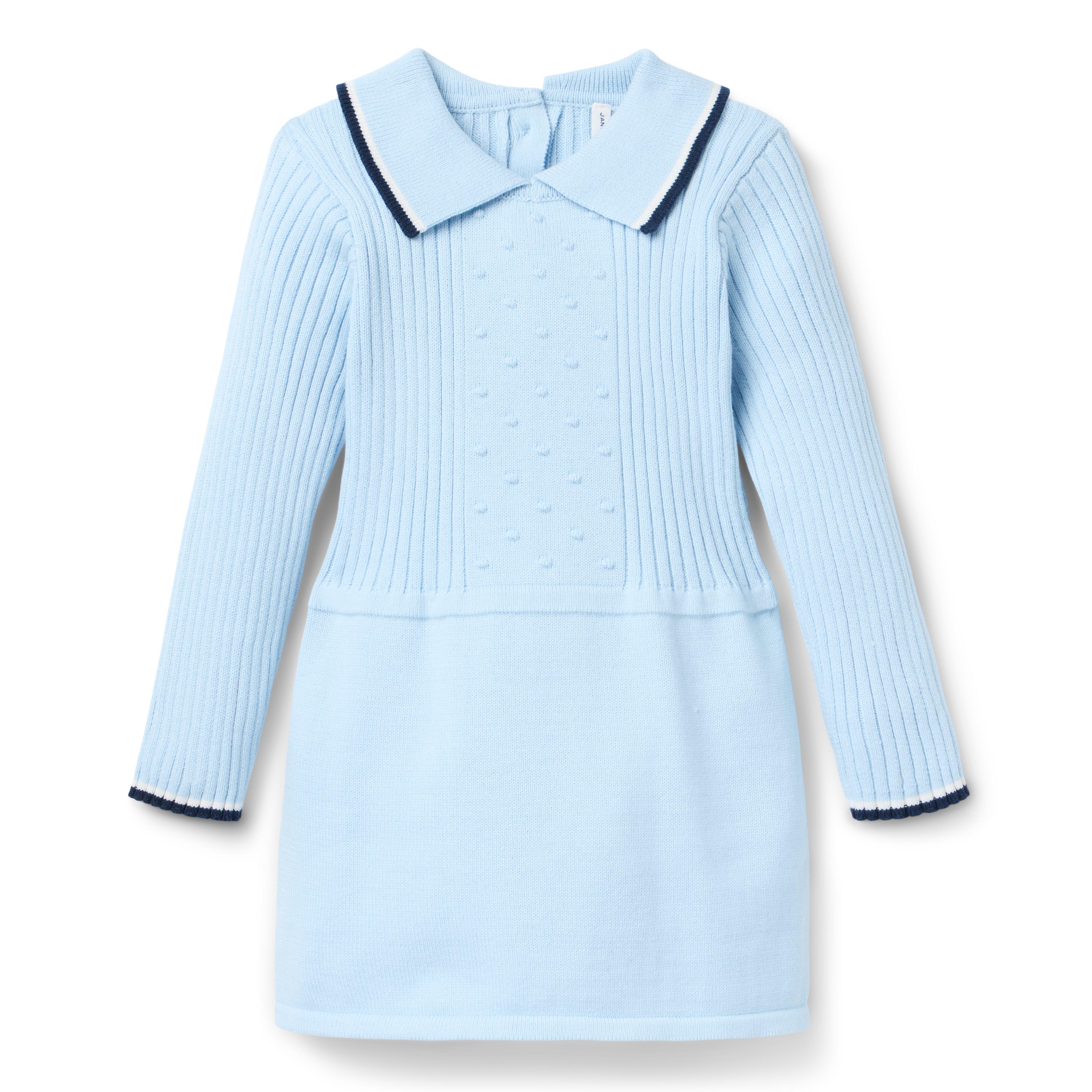 Gray Malin x Janie and Jack Textured Sweater Dress