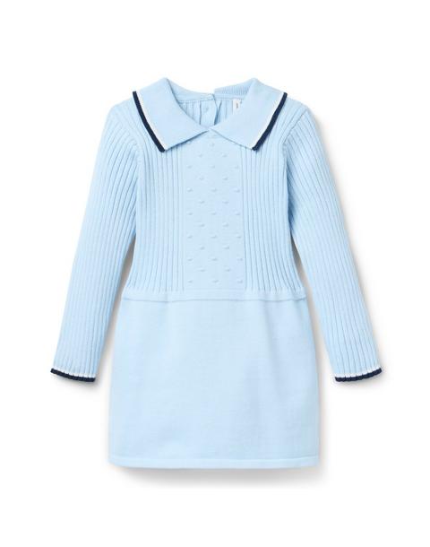 Gray Malin x Janie and Jack Textured Sweater Dress