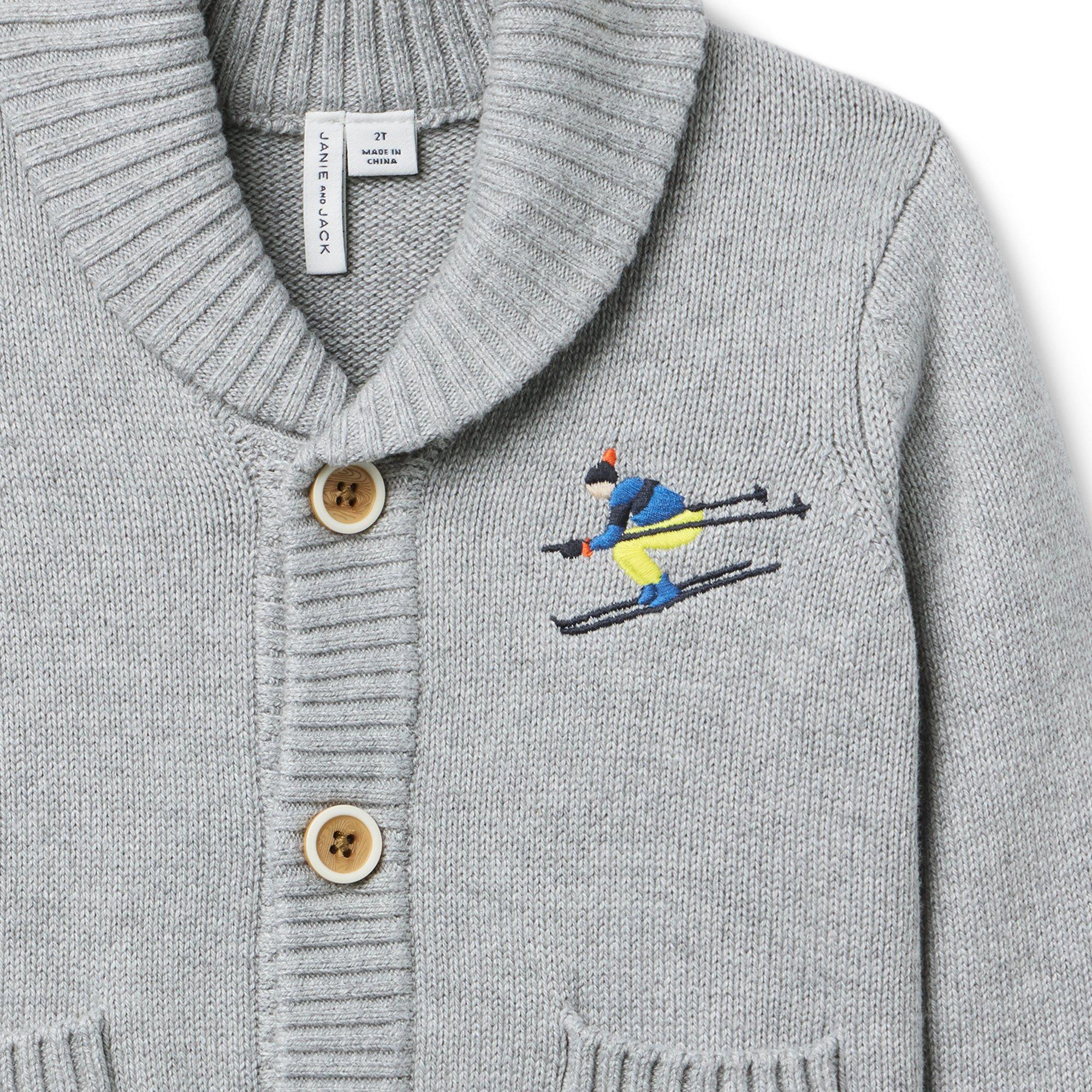 Gray Malin x Janie and Jack Ski Cardigan image number 3