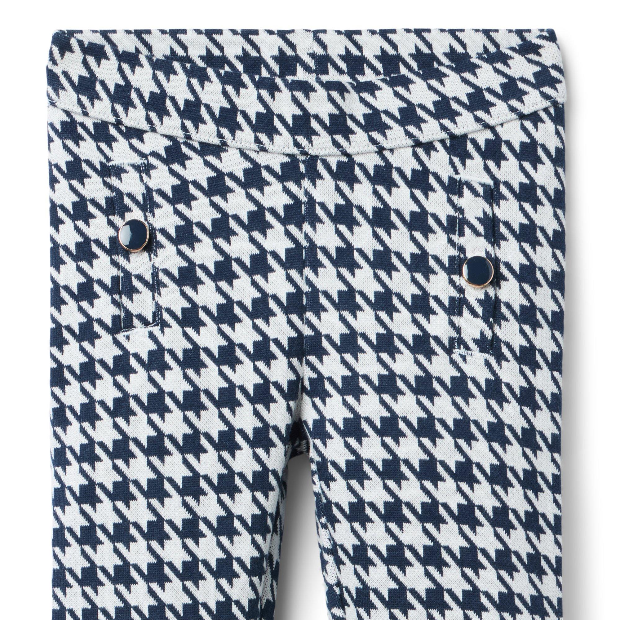 Gray Malin x Janie and Jack Houndstooth Pant image number 1