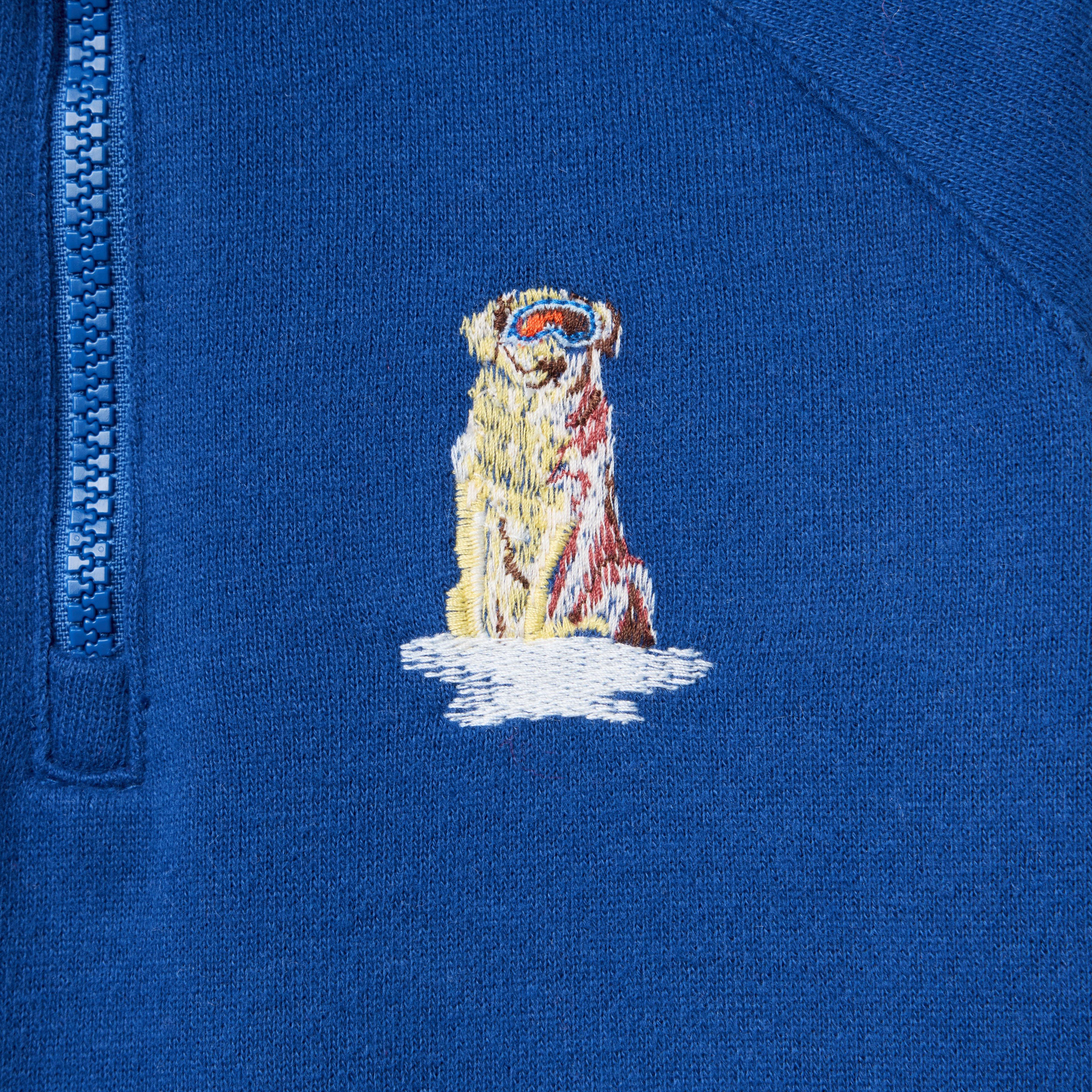 Gray Malin x Janie and Jack Dog Half Zip Sweatshirt image number 1