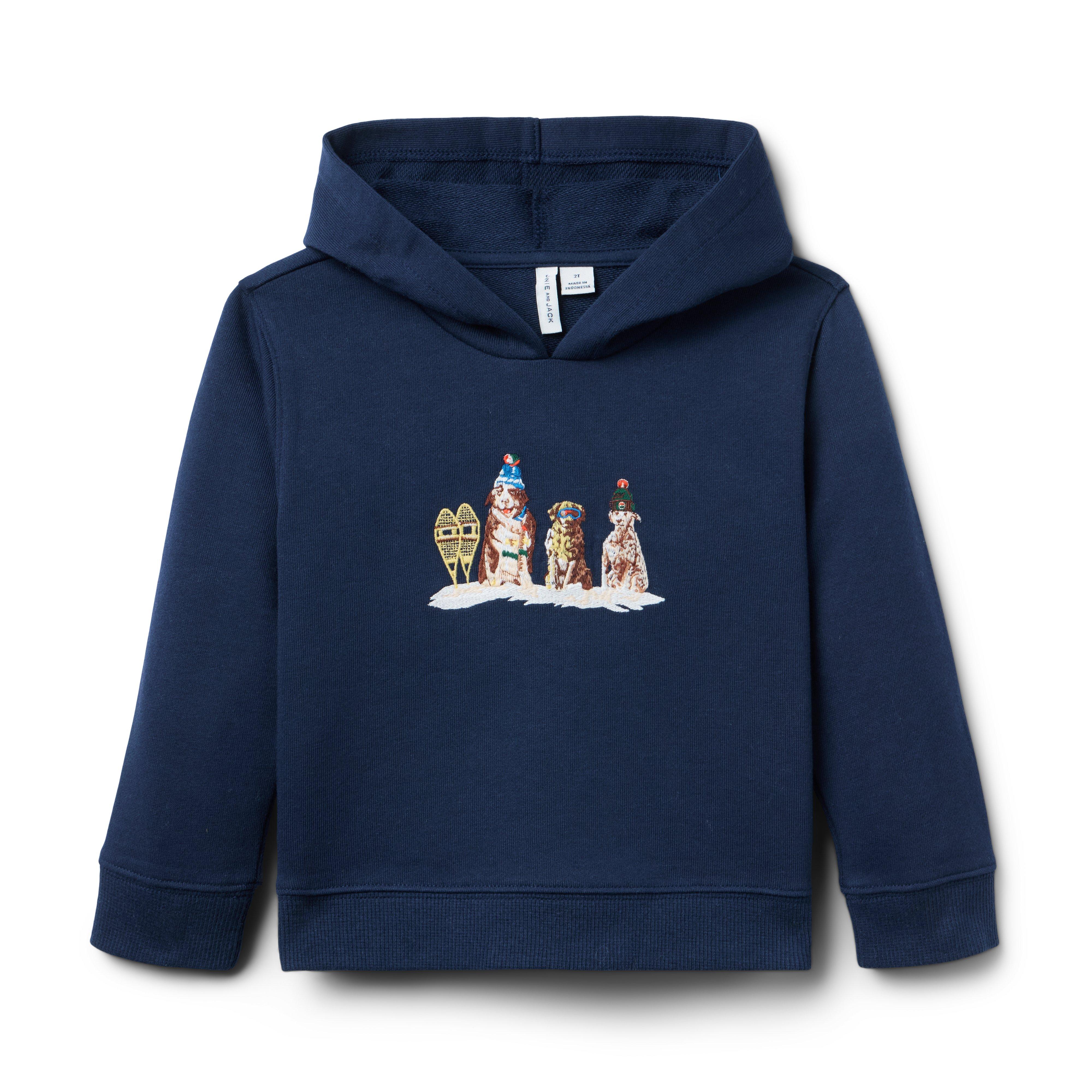 Gray Malin x Janie and Jack Dog Hooded Sweatshirt