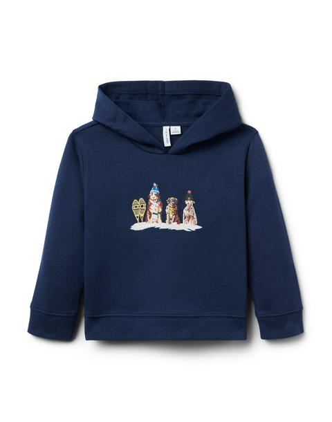 Gray Malin x Janie and Jack Dog Hooded Sweatshirt