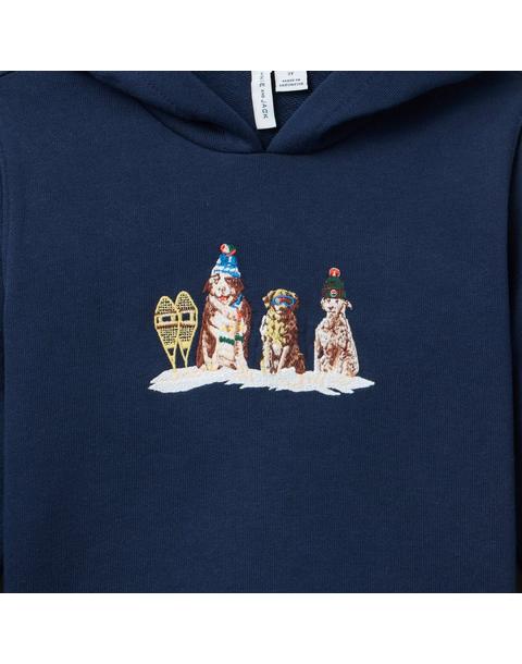 Gray Malin x Janie and Jack Dog Hooded Sweatshirt