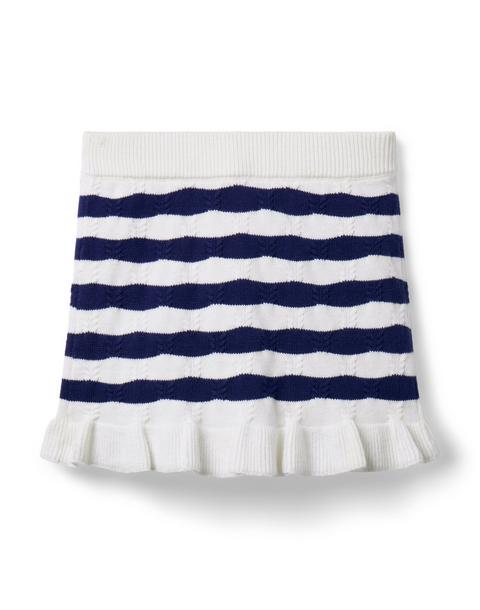 Striped Sweater Skirt