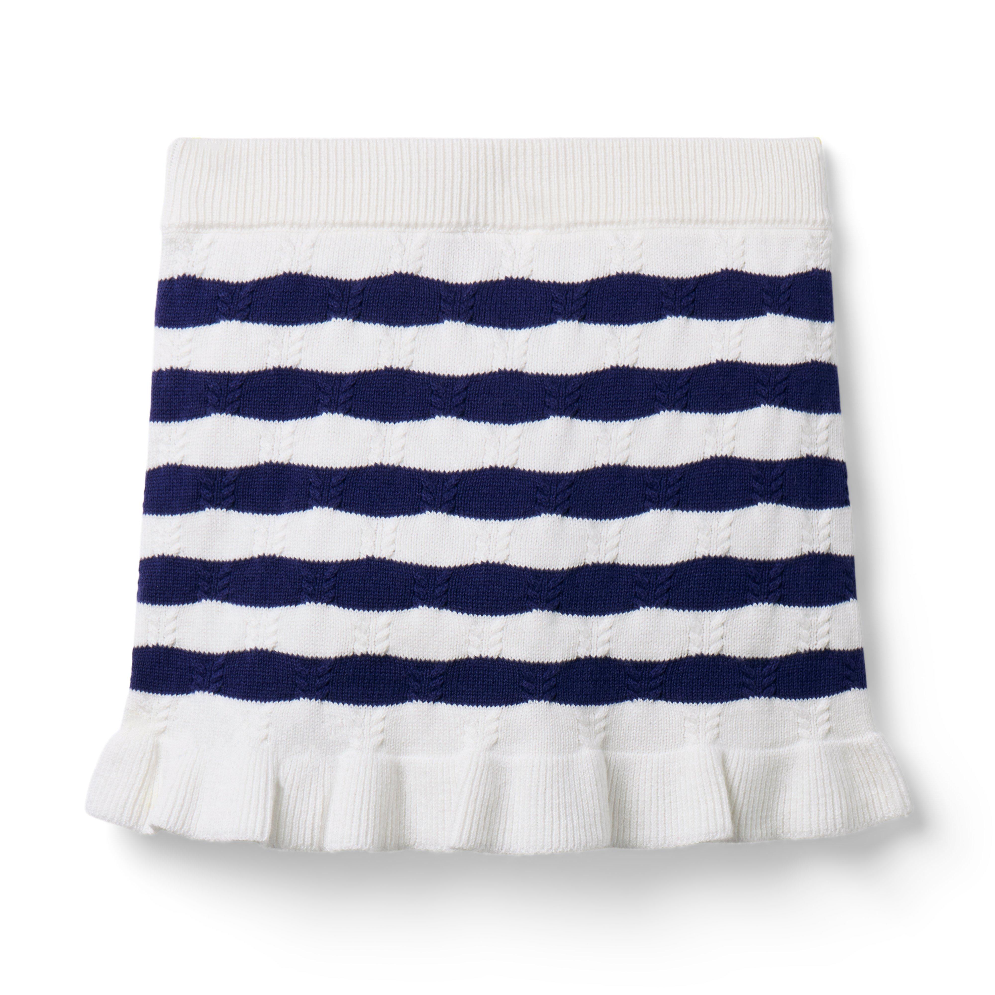Striped Sweater Skirt image number 1
