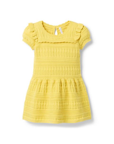 Textured Knit Sweater Dress