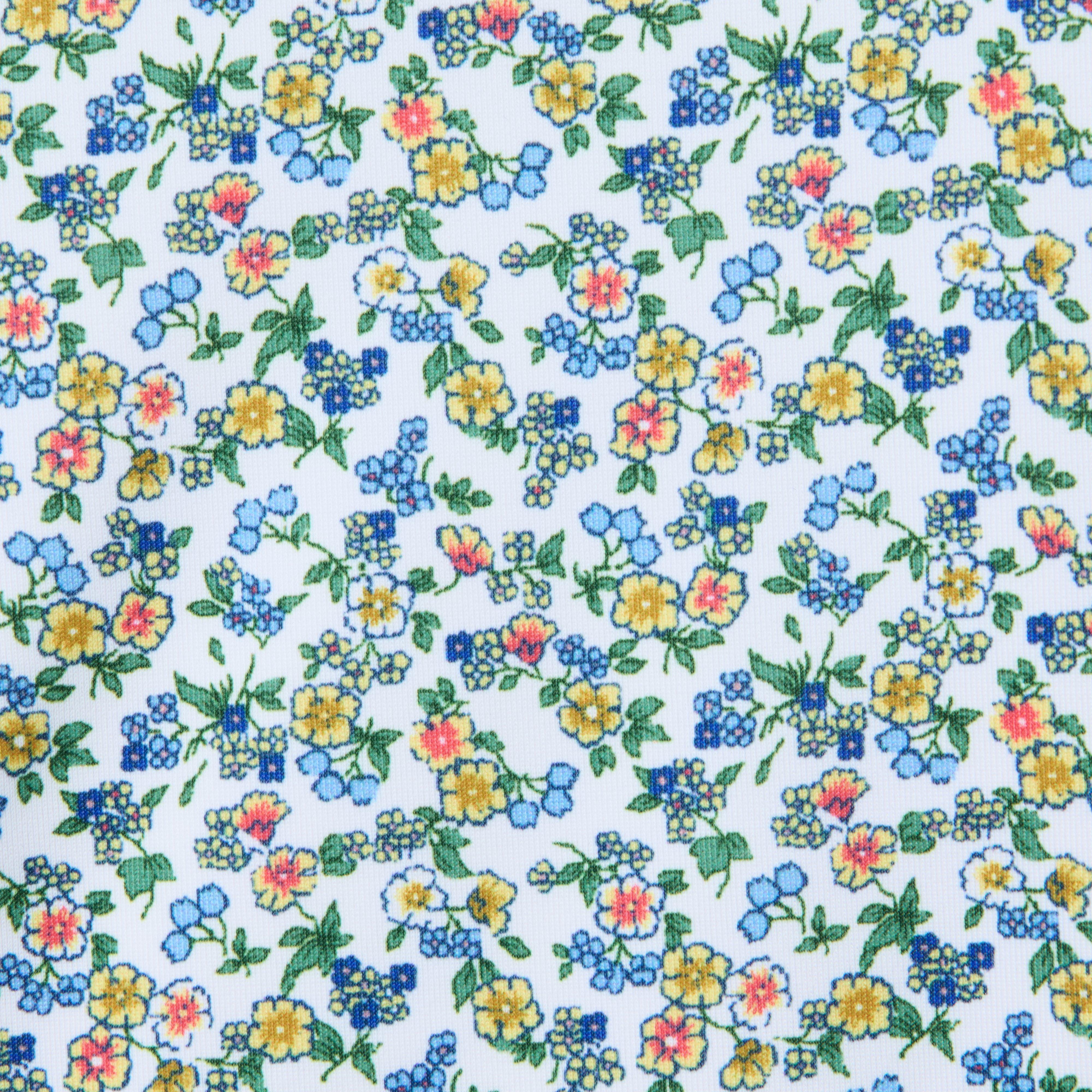 Recyled Ditsy Floral Rash Guard Swimsuit image number 1