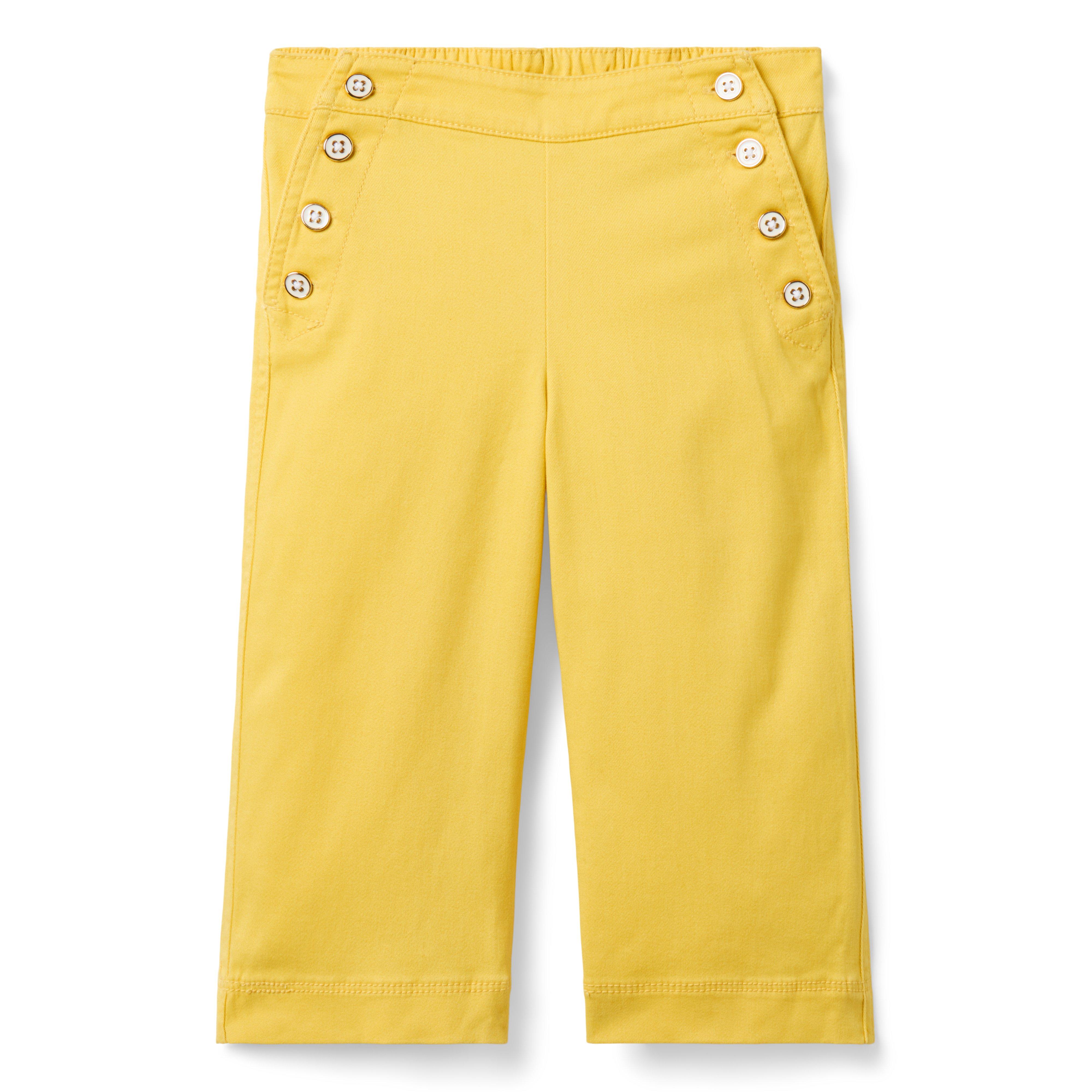 The Twill Wide Leg Sailor Pant