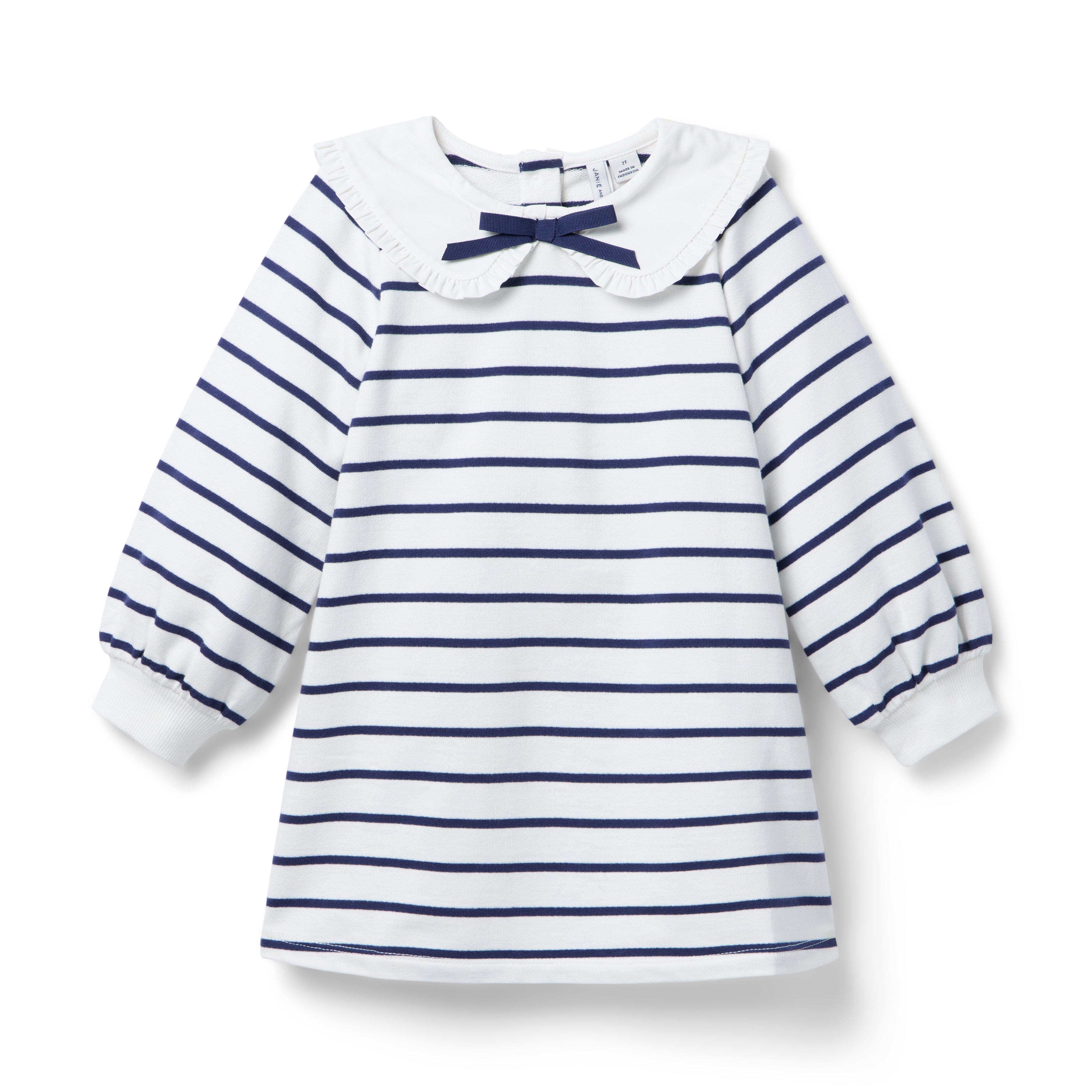 Striped Collared Dress