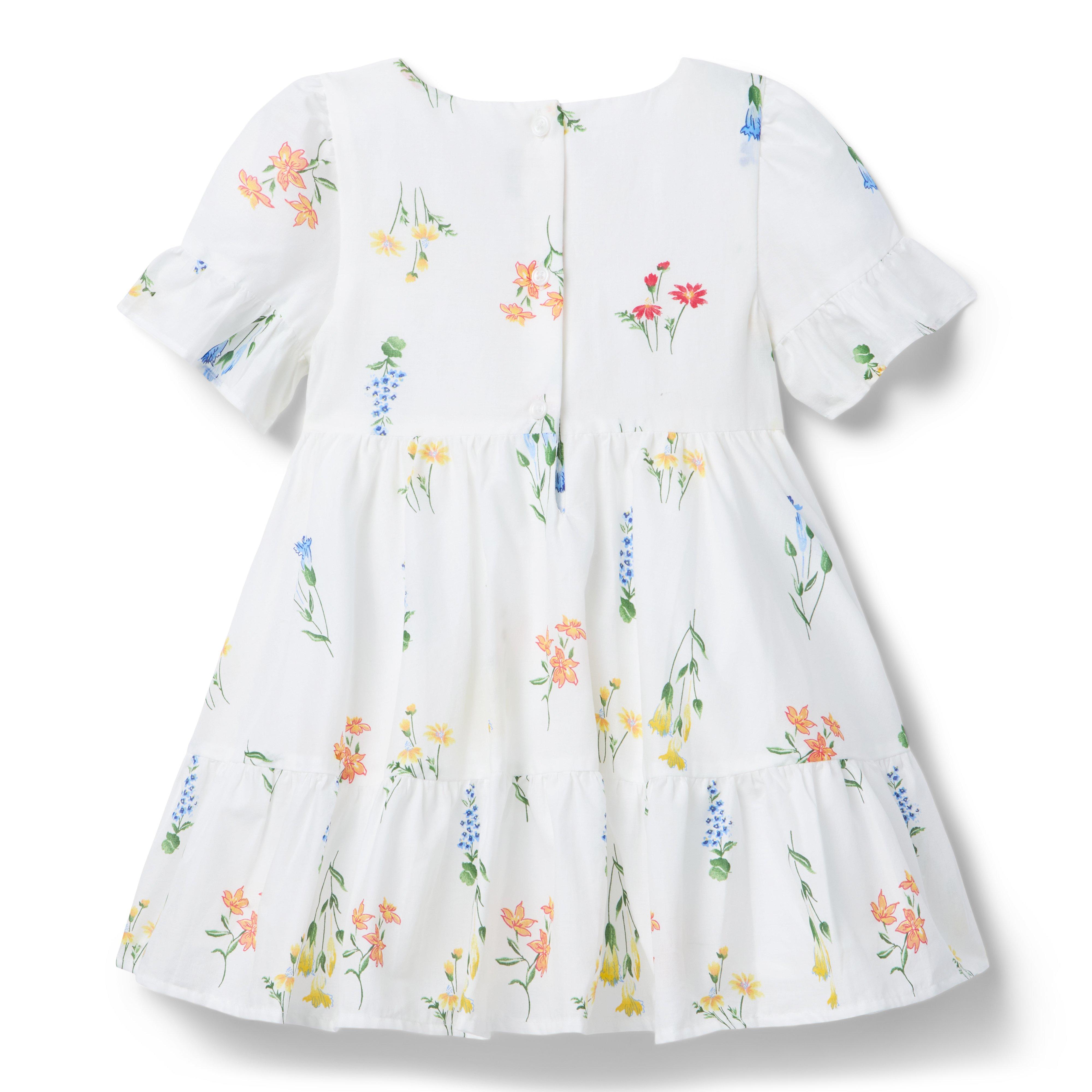 Floral Ruffle Hem Dress image number 2