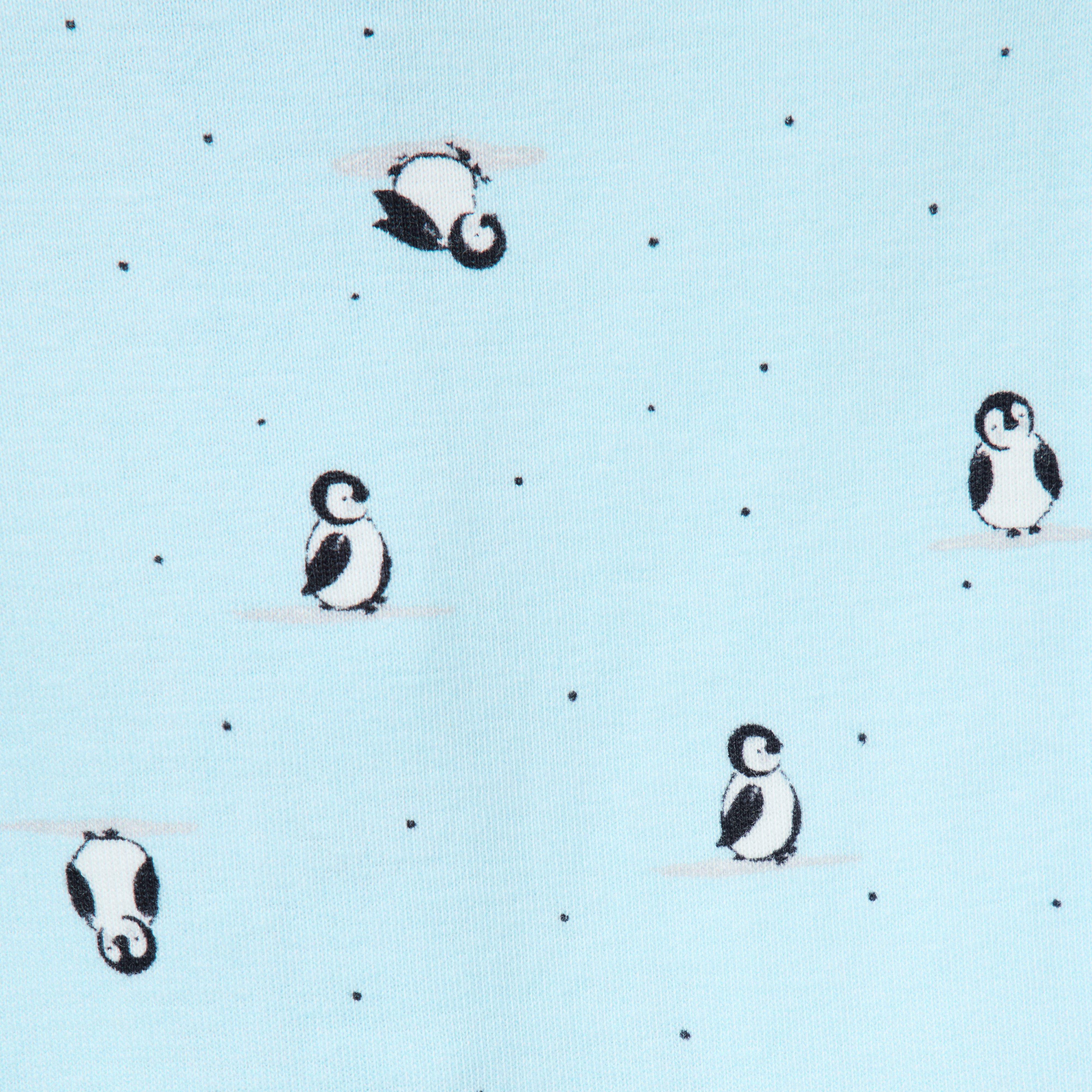 Baby Good Night Footed Pajama In Penguin Friends image number 1