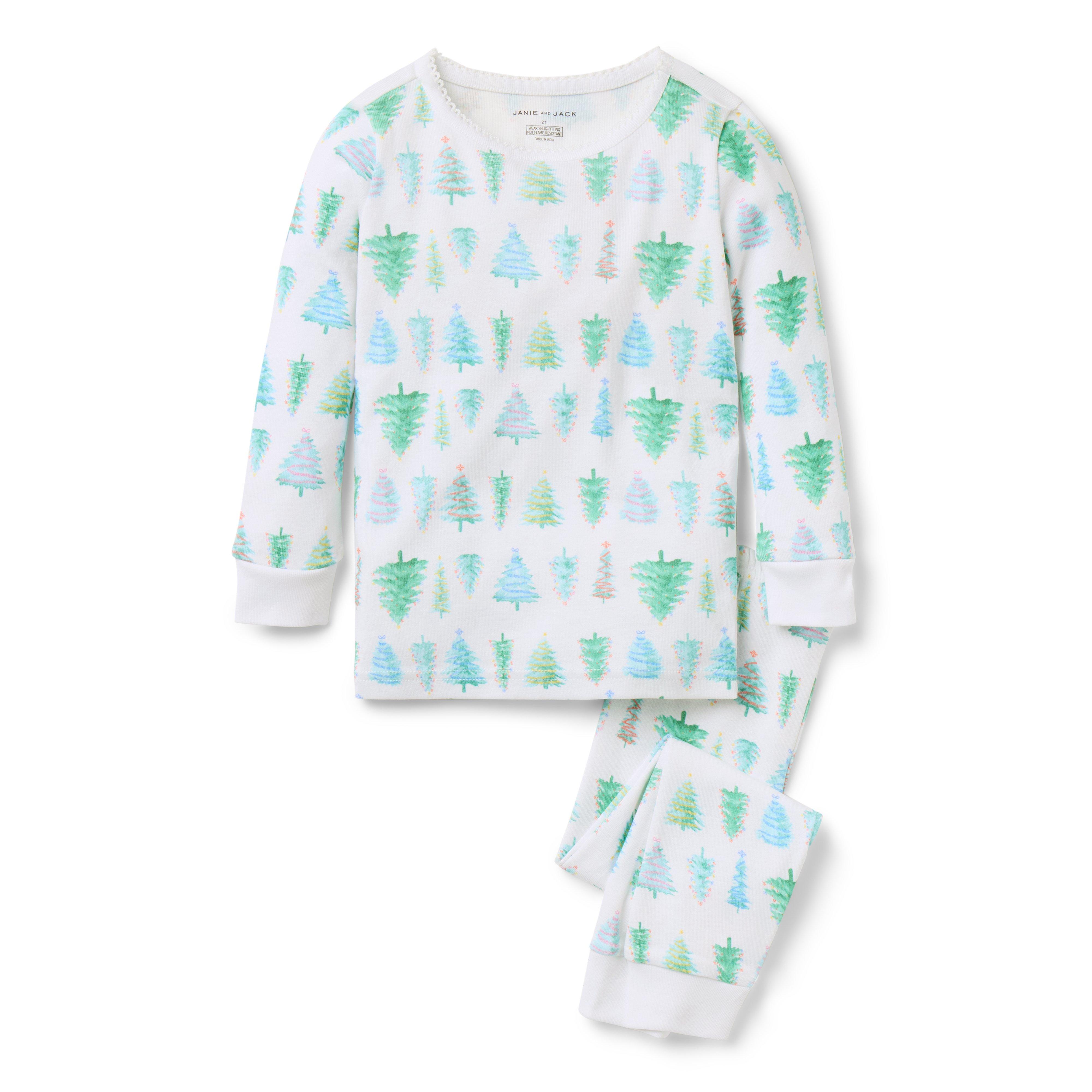 Good Night Pajama In Christmas Tree