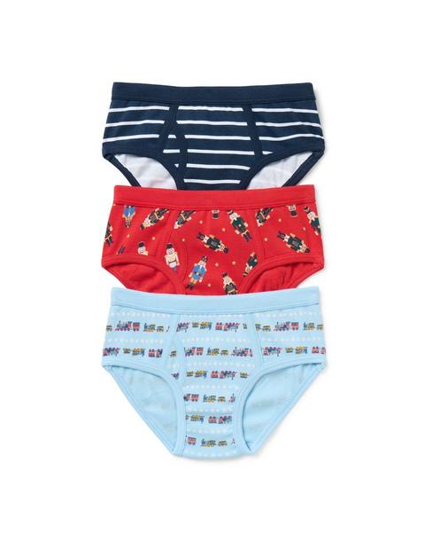 Holiday Underwear Set Boys 3-Pack