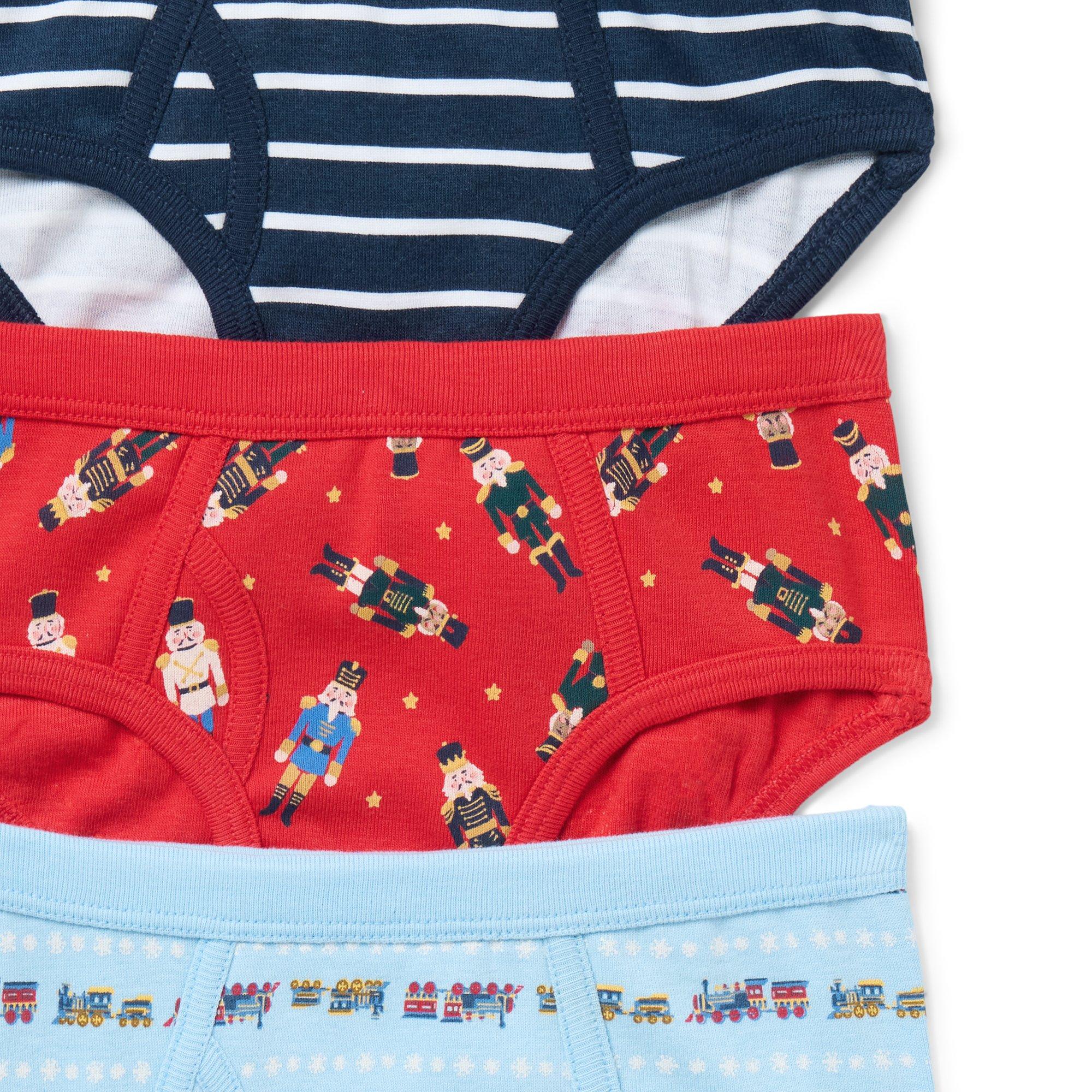 Holiday Underwear Set Boys 3-Pack image number 2