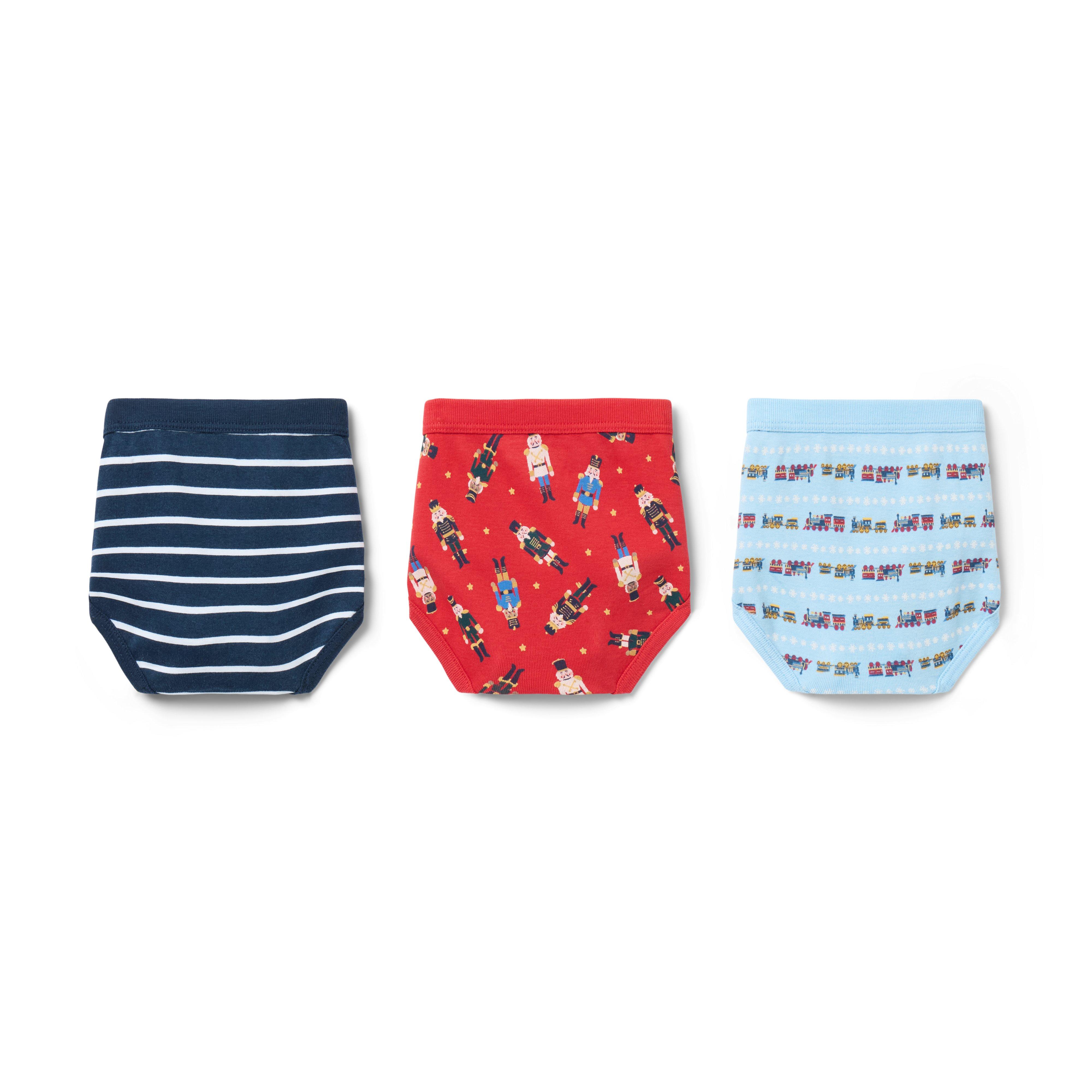 Holiday Underwear Set Boys 3-Pack image number 1