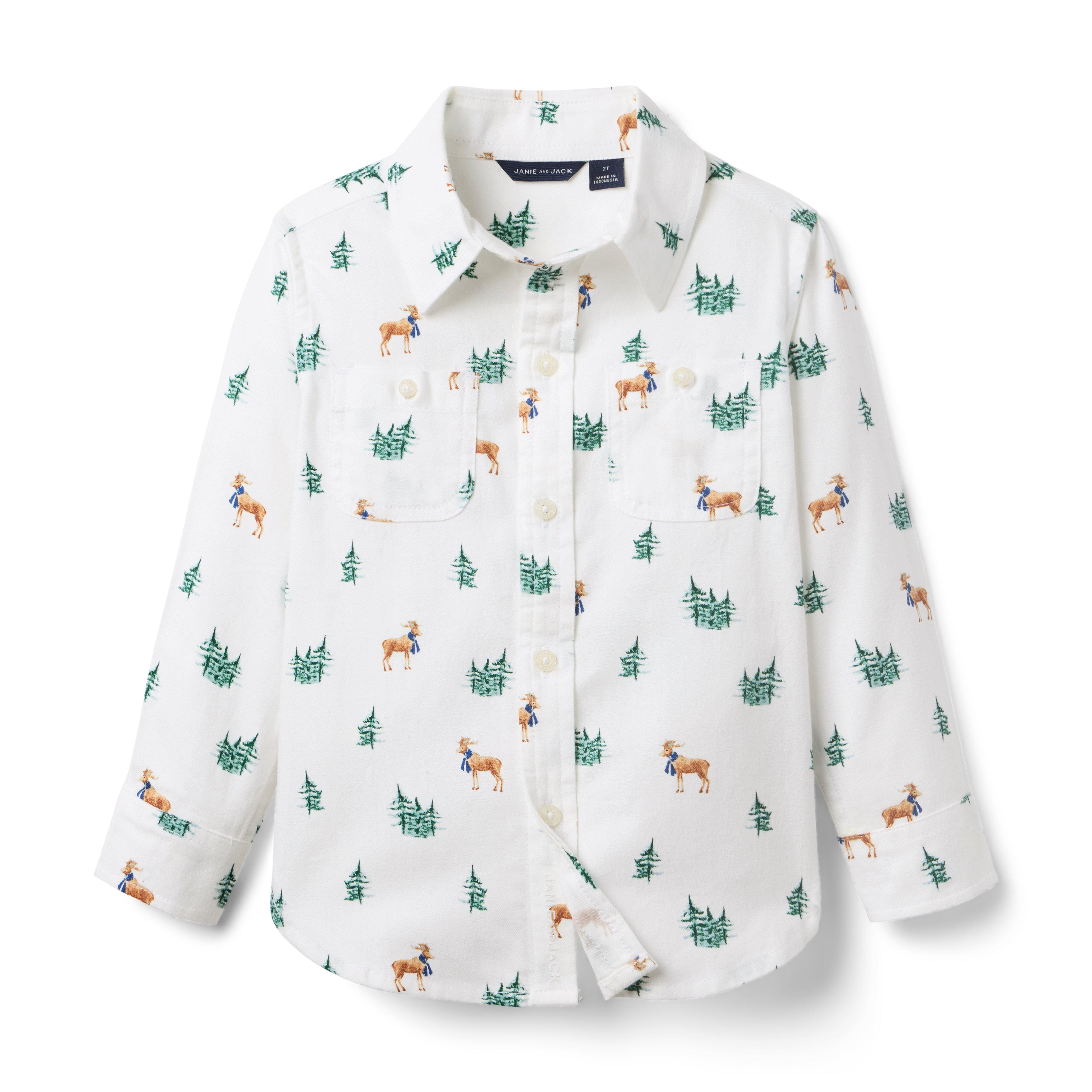Moose Flannel Shirt