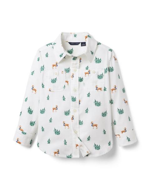 Moose Flannel Shirt