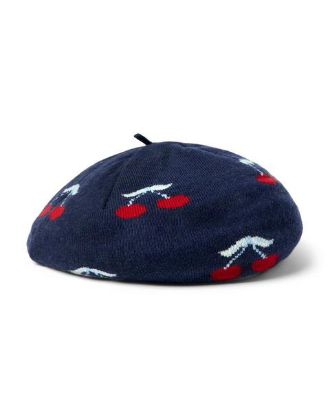 Cherry Sweater Beret