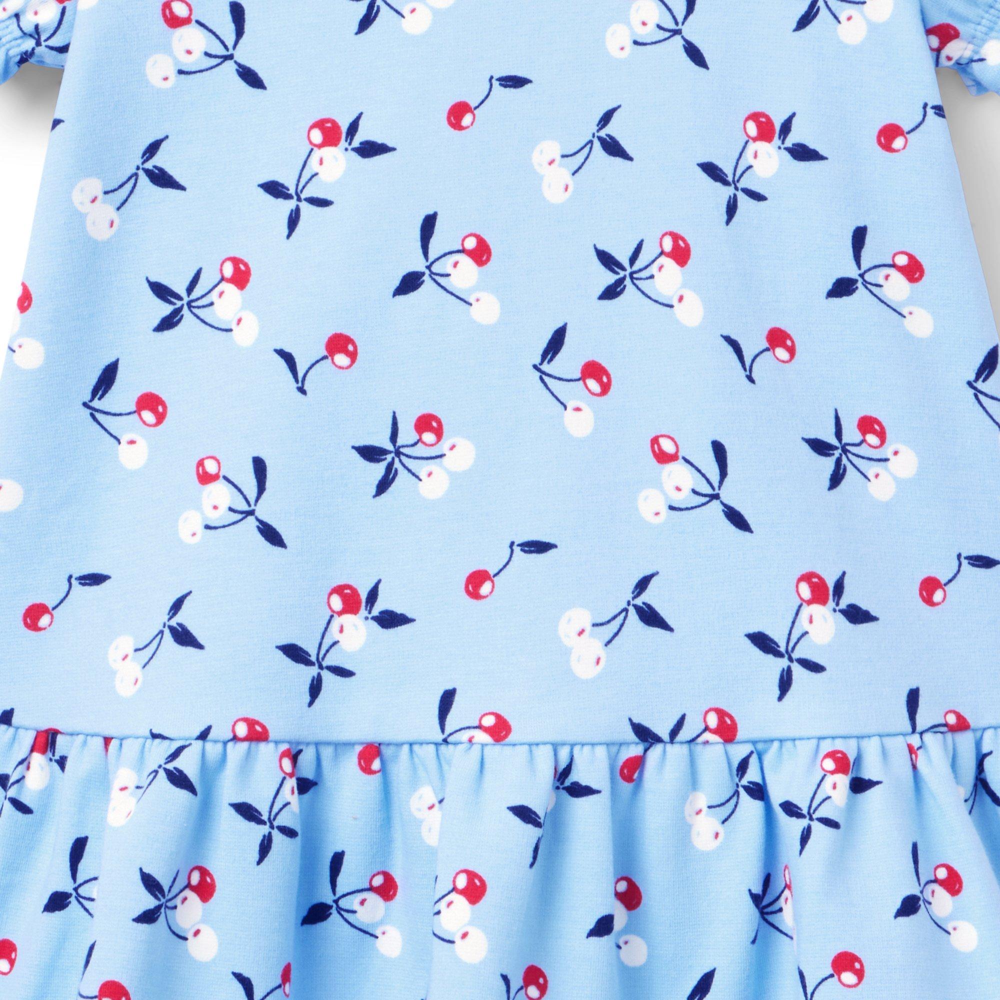 Cherry Collared Ponte Dress image number 1