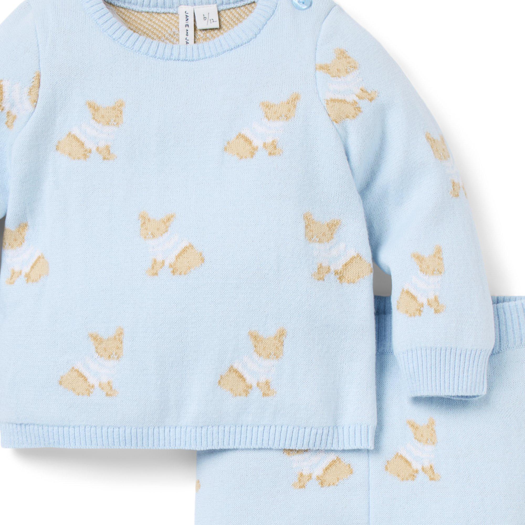 Baby Dog Matching Sweater Set image number 1