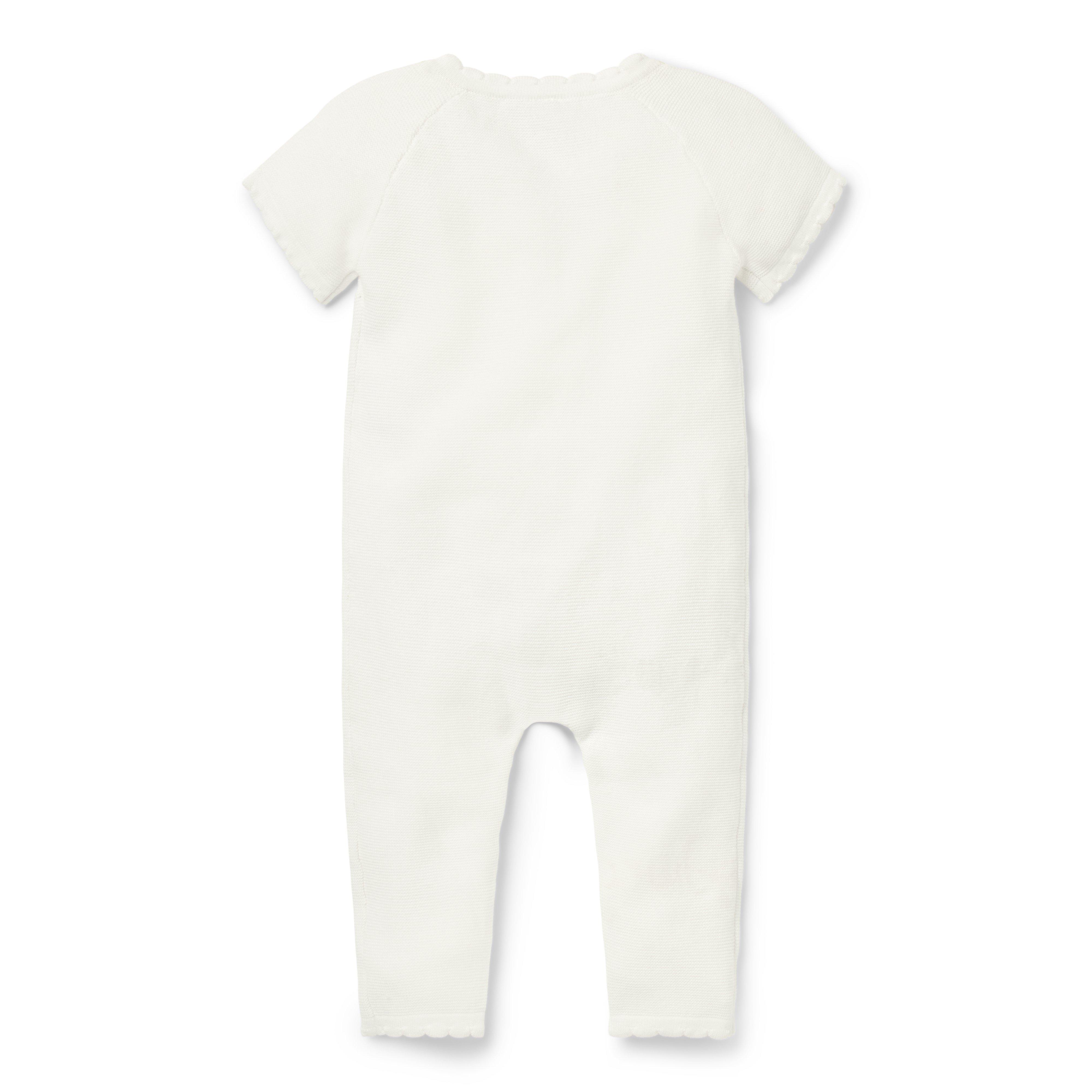 Baby Bow Textured Knit One-Piece image number 1