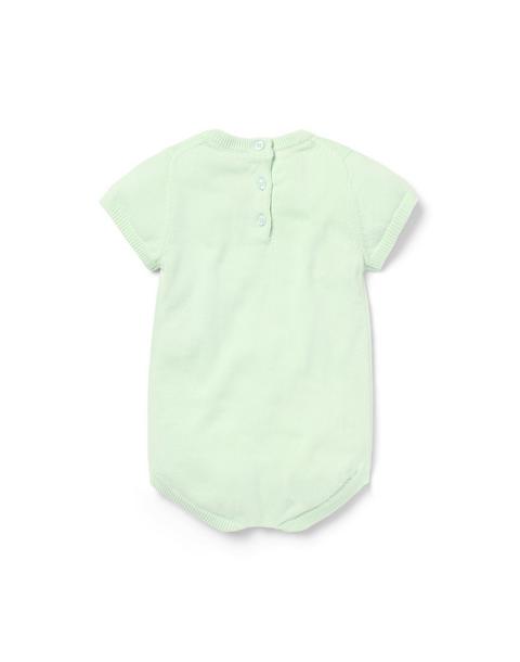Baby Farm Animal Knit Romper