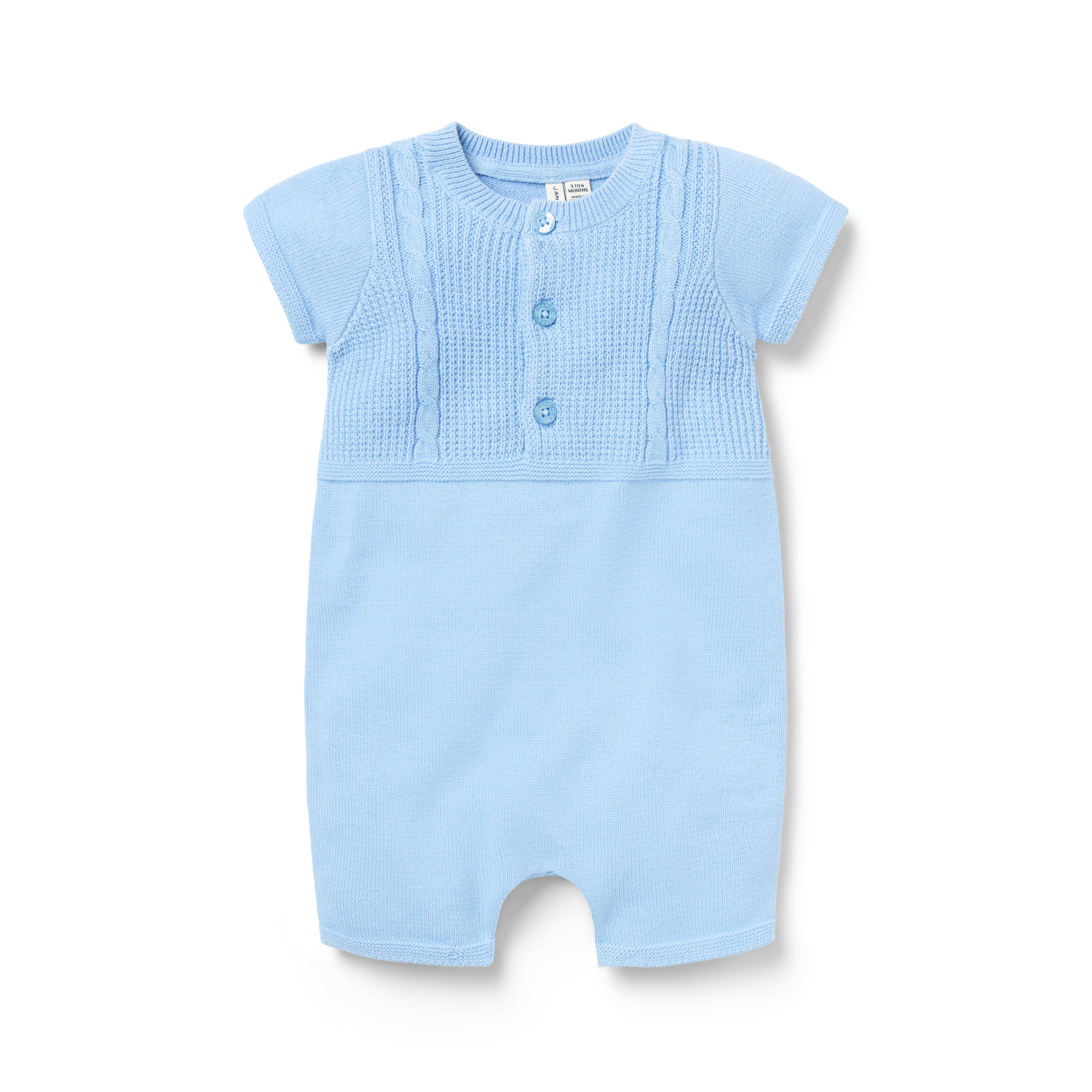 Baby Cable Knit Romper