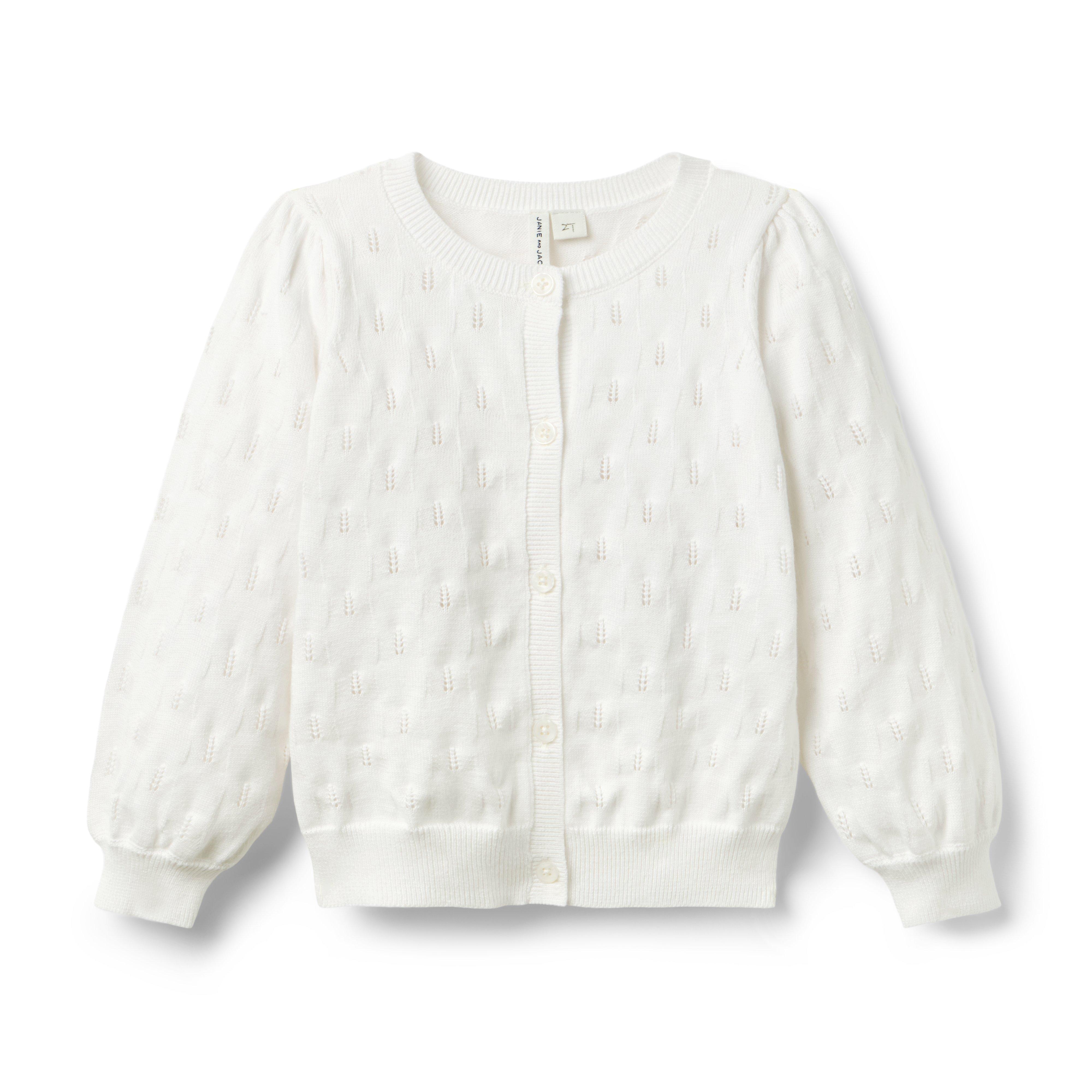 The Pointelle Cardigan