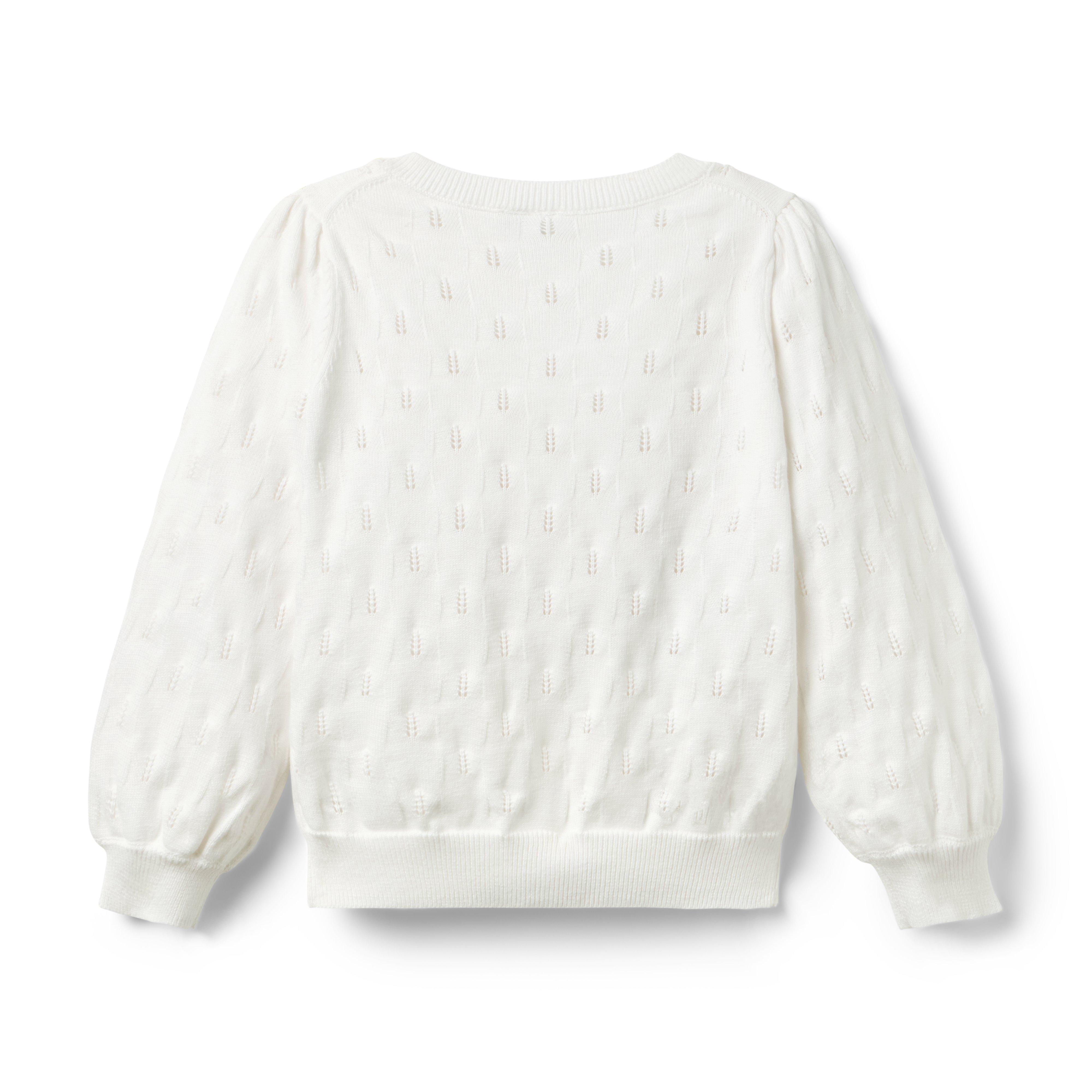 The Pointelle Cardigan image number 1