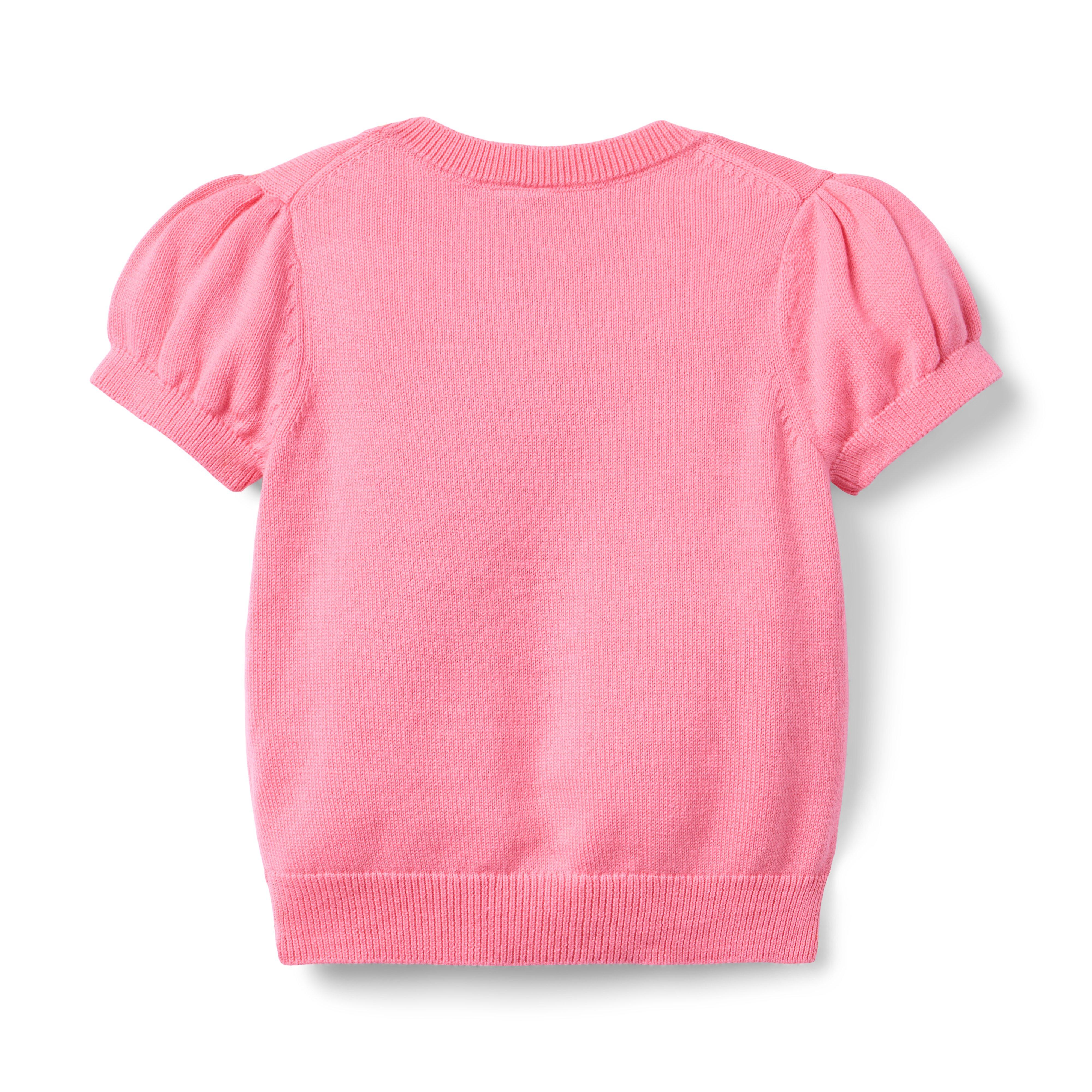 Floral Applique Sweater Top image number 2