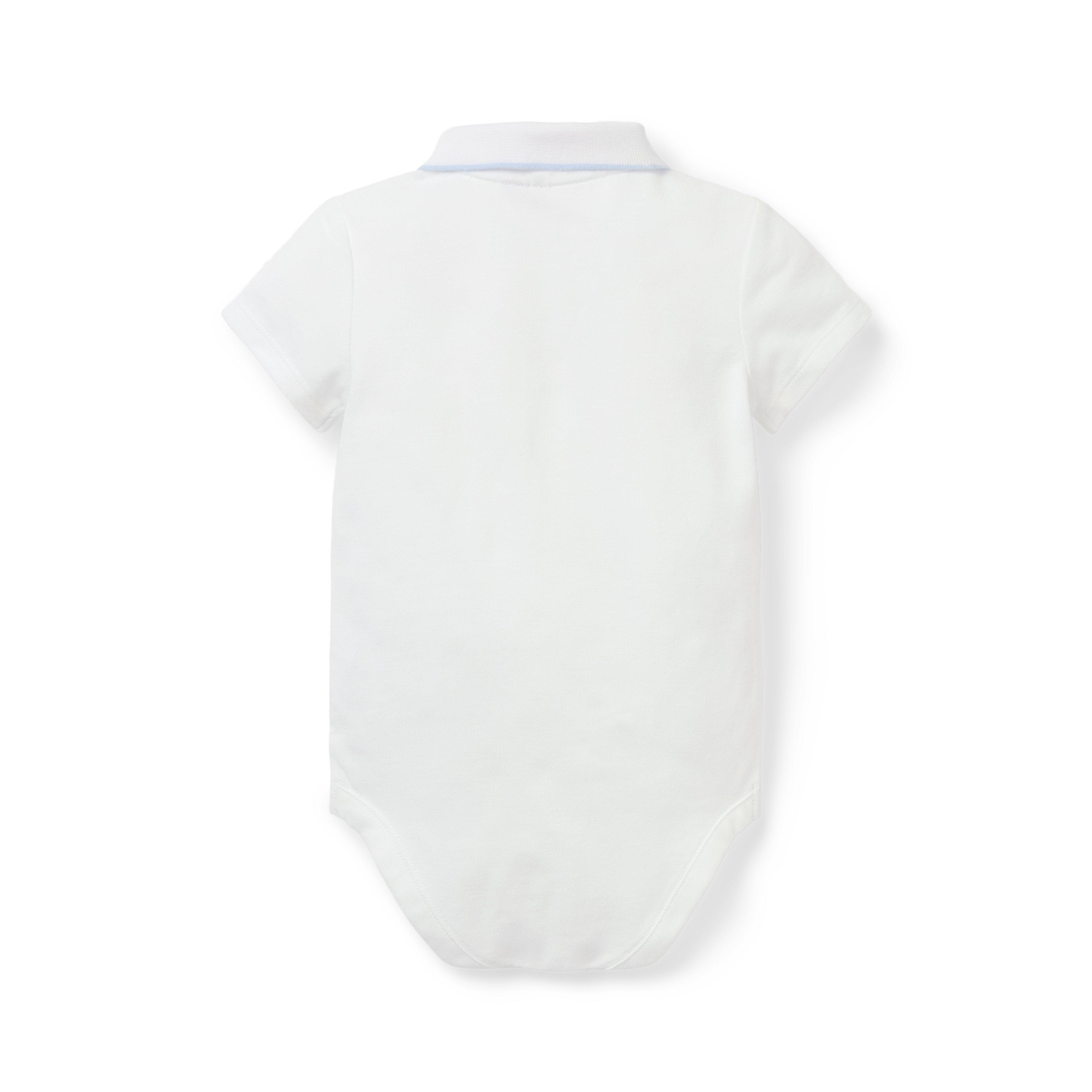 Baby Bunny Pique Polo Bodysuit image number 2