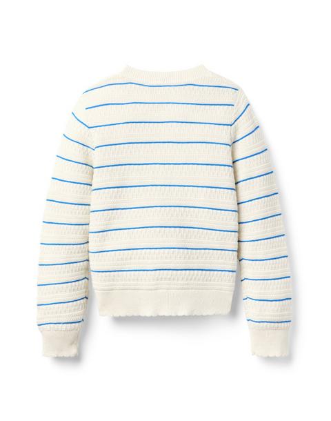 Textured Striped Sweater