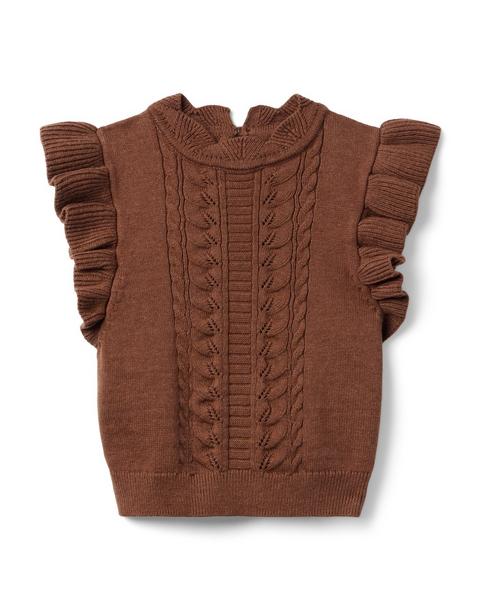 Cable Knit Sweater Top