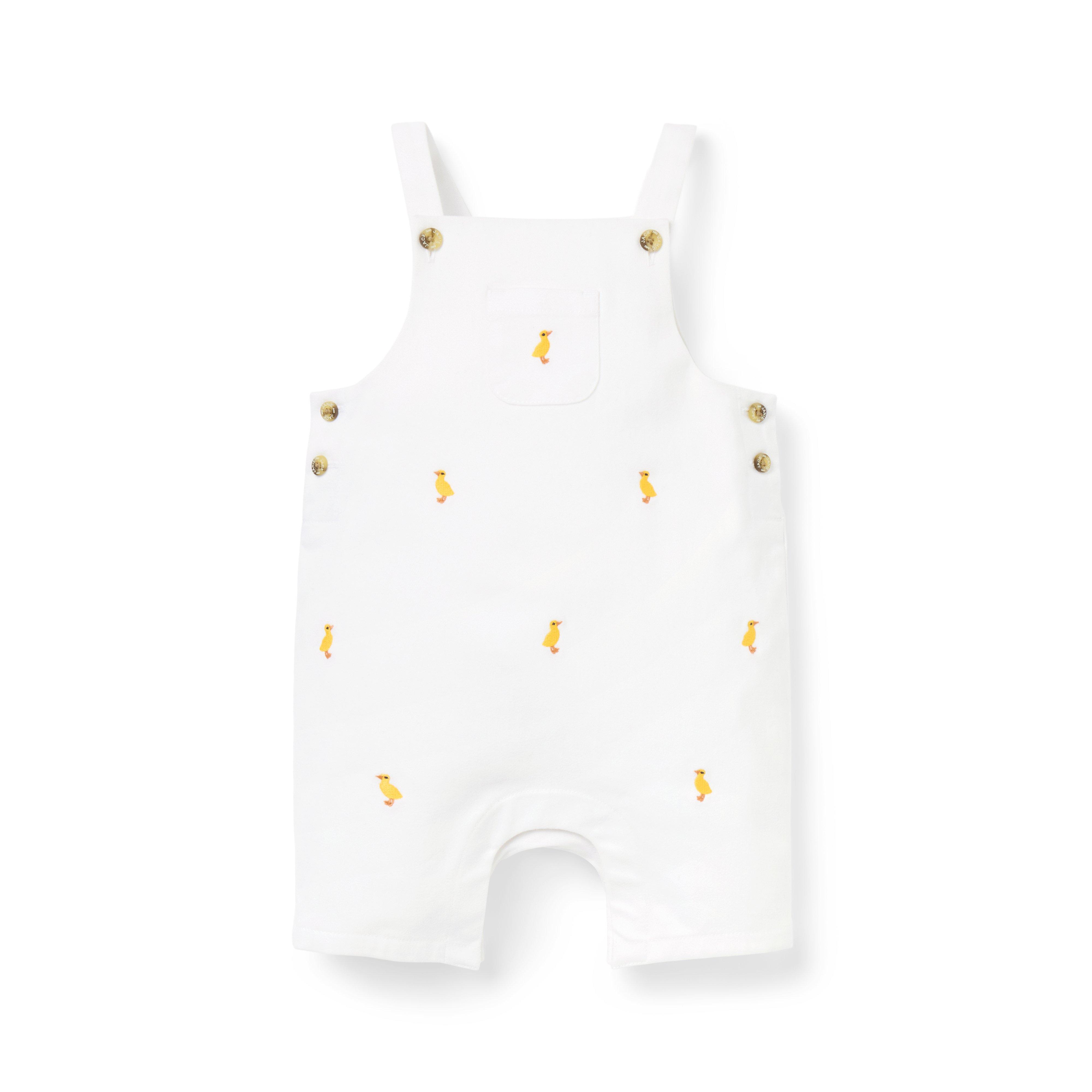 Baby Embroidered Duck Overall