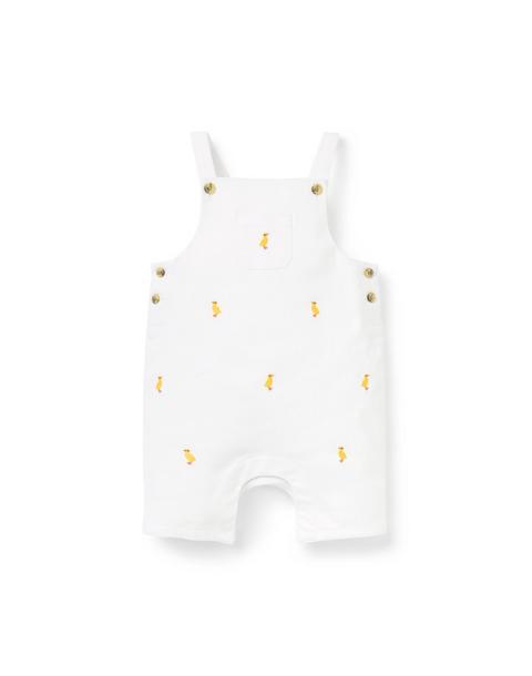 Baby Embroidered Duck Overall