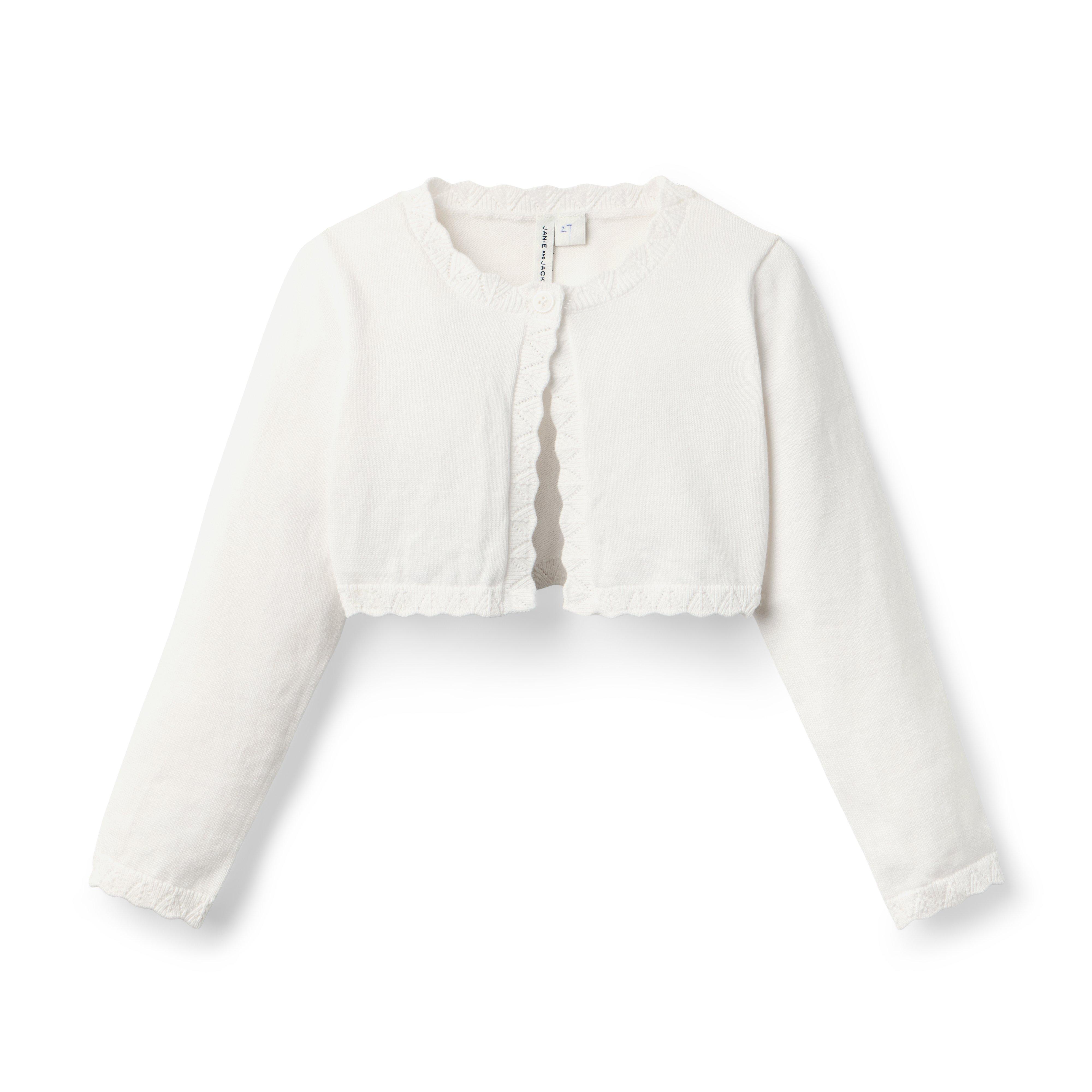 Crochet Trim Cardigan&nbsp;