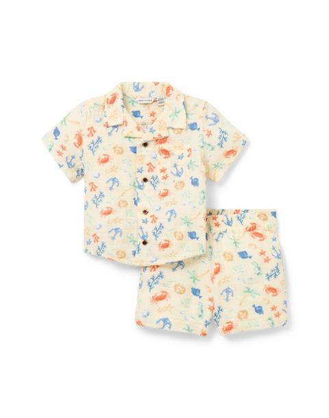 The Cabana Matching Baby Set
