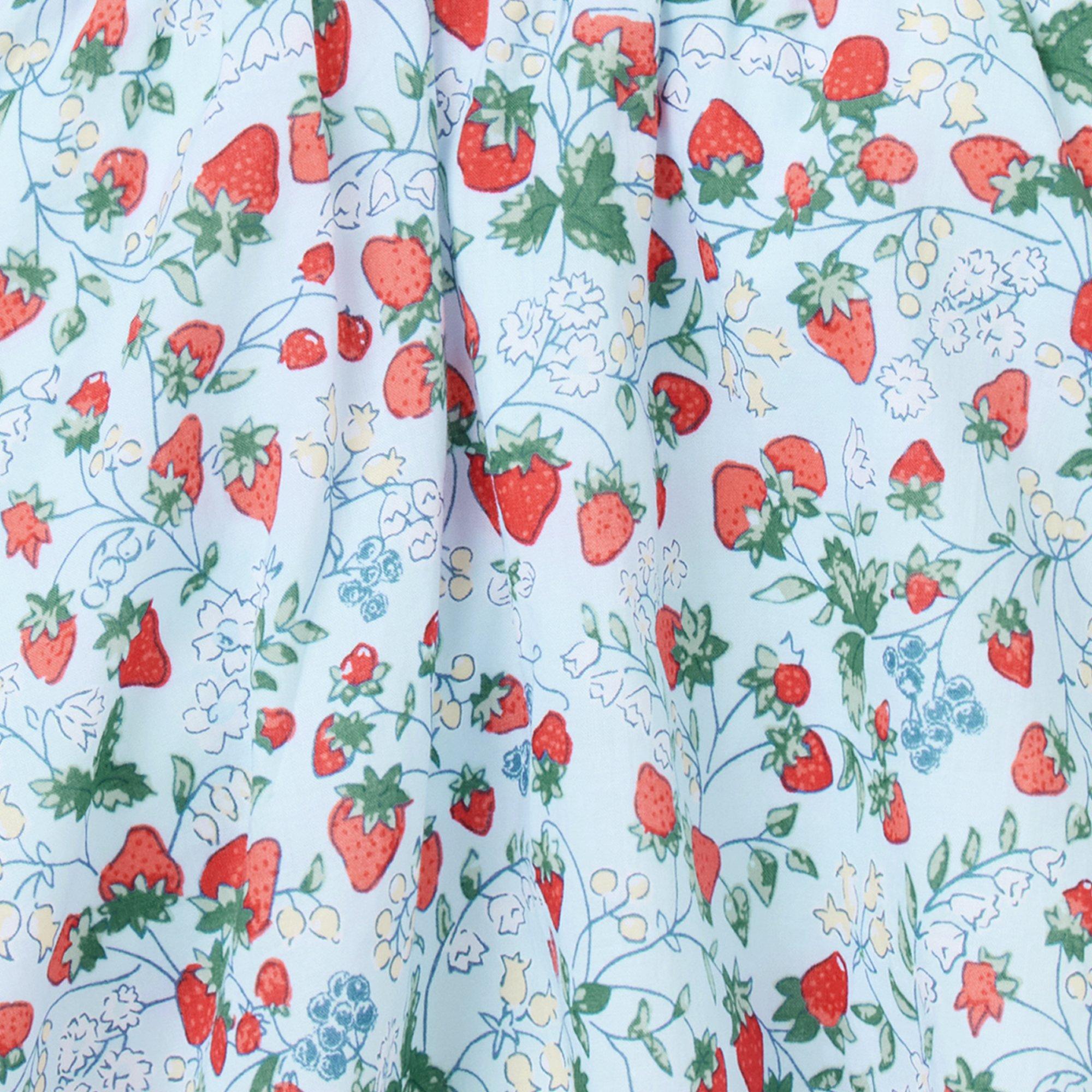 Baby Strawberry Floral Dress image number 1