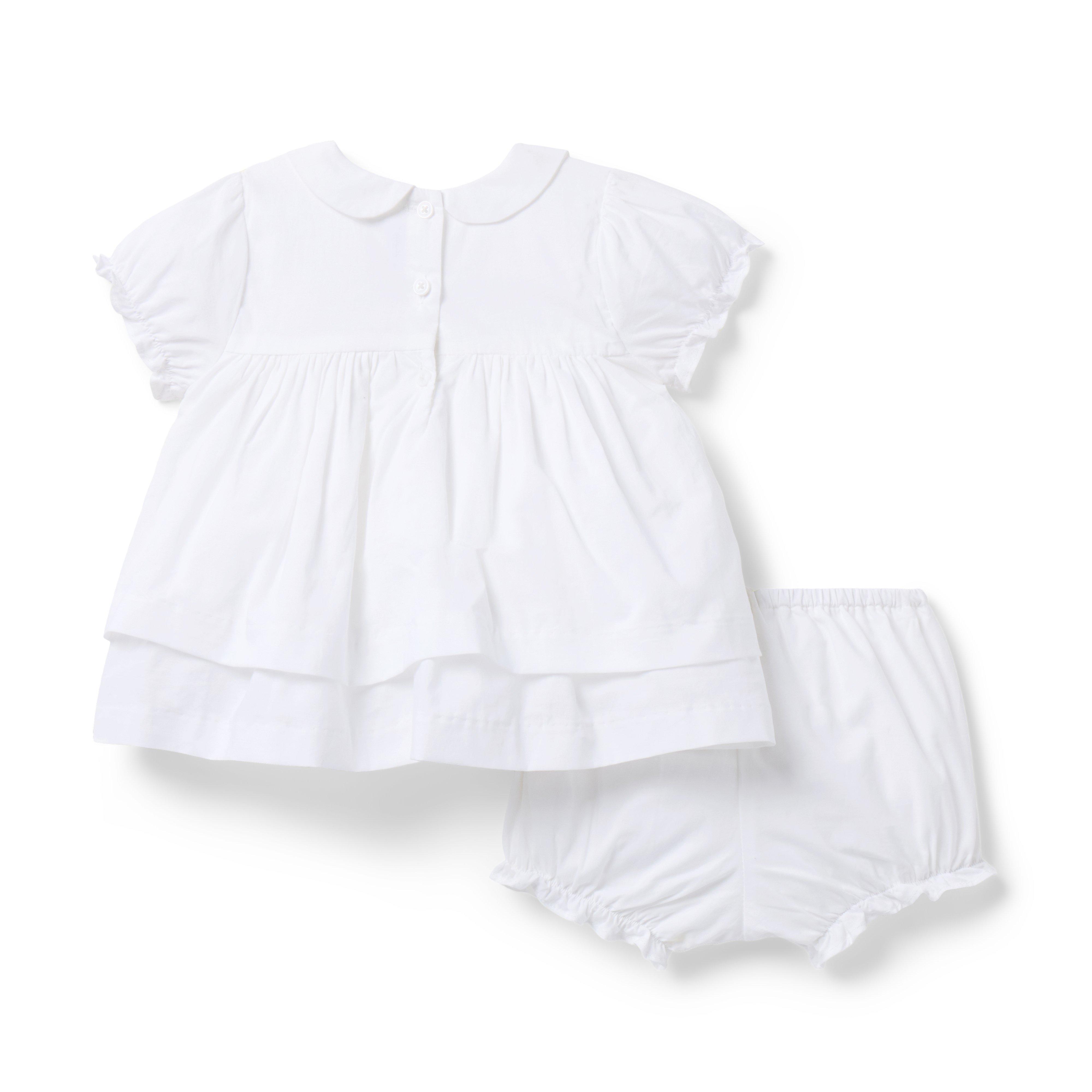 The Embroidered Strawberry Matching Baby Set image number 2