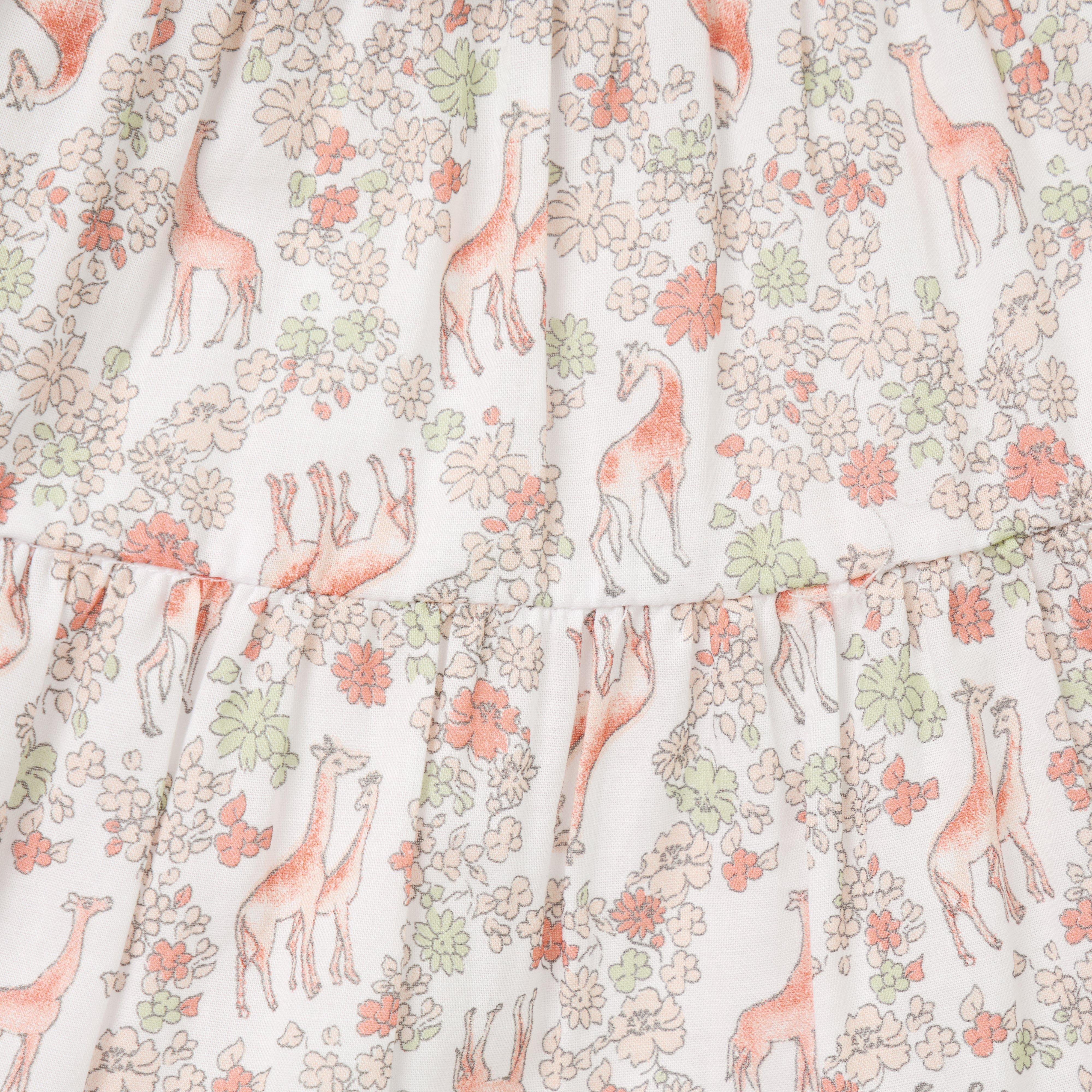 Baby Giraffe Ditsy Floral Dress image number 1
