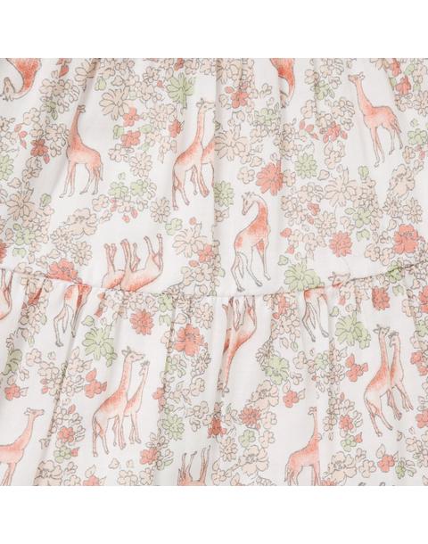 Baby Giraffe Ditsy Floral Dress