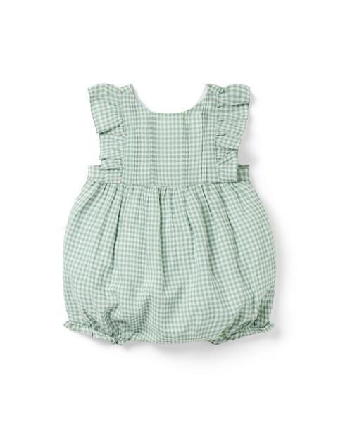 Baby Gingham Ruffle Romper