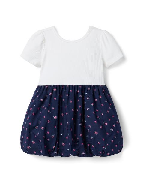Ditsy Floral Bubble Hem Dress