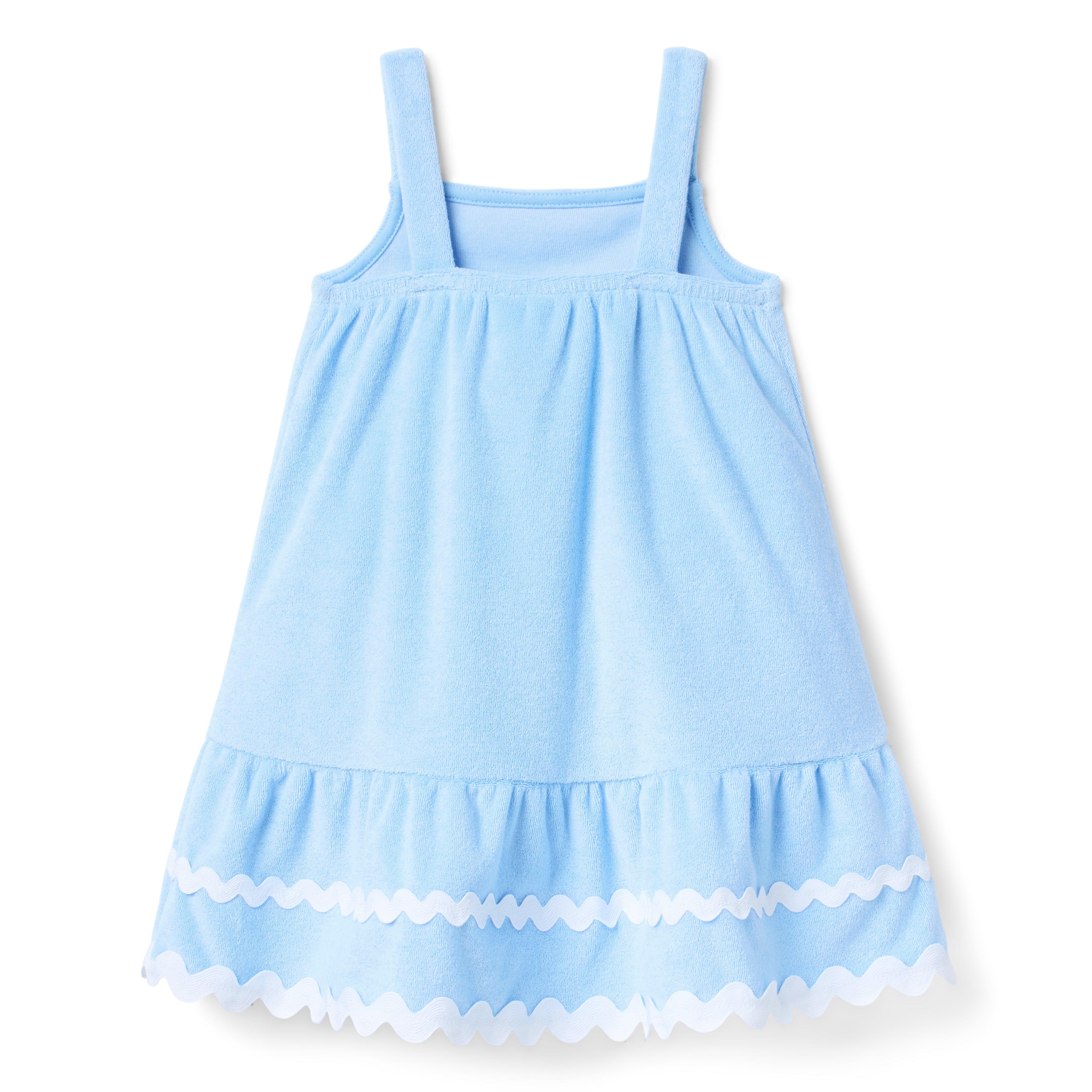 Terry Ric Rac Trim Dress image number 2