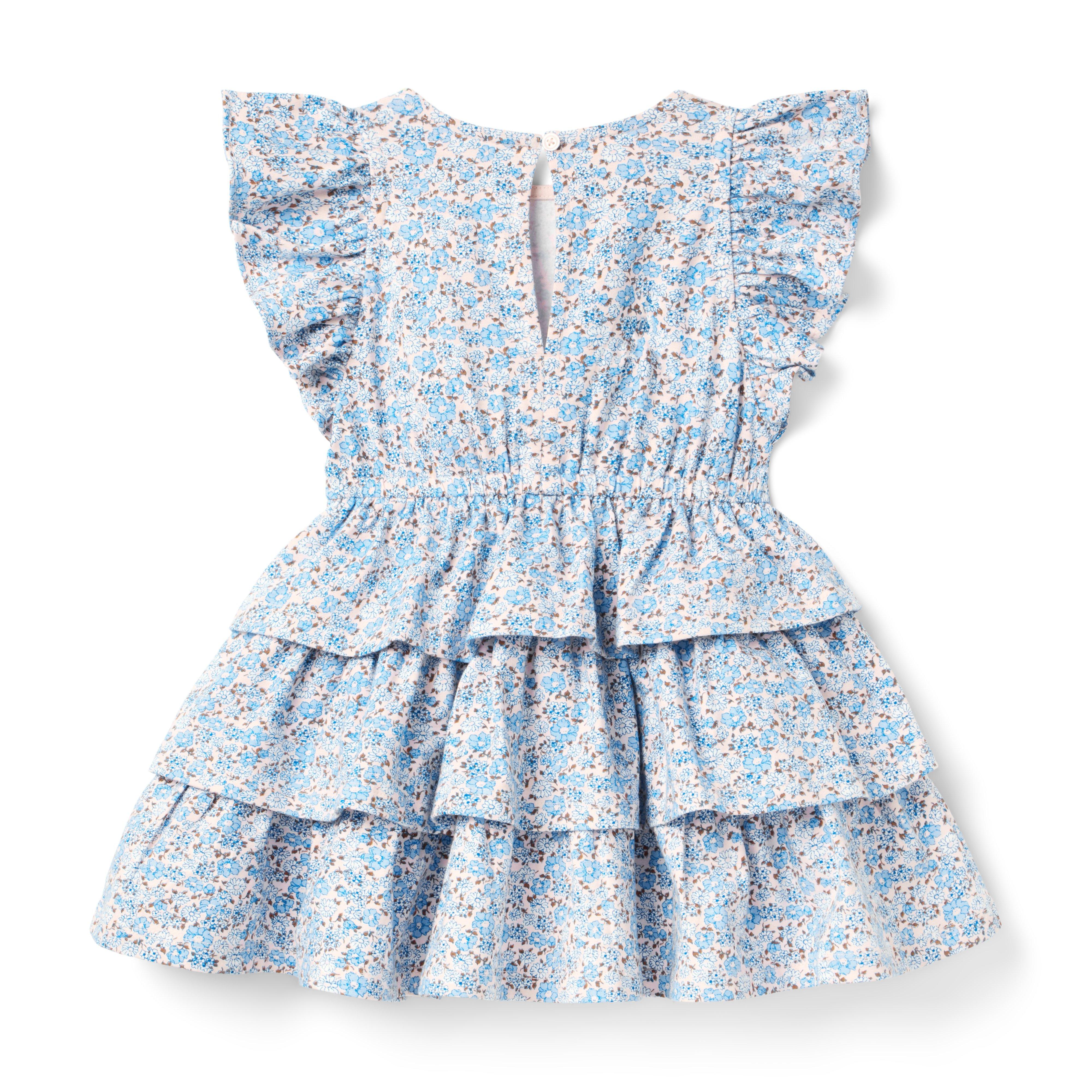 Ditsy Floral Tiered Ruffle Dress image number 2