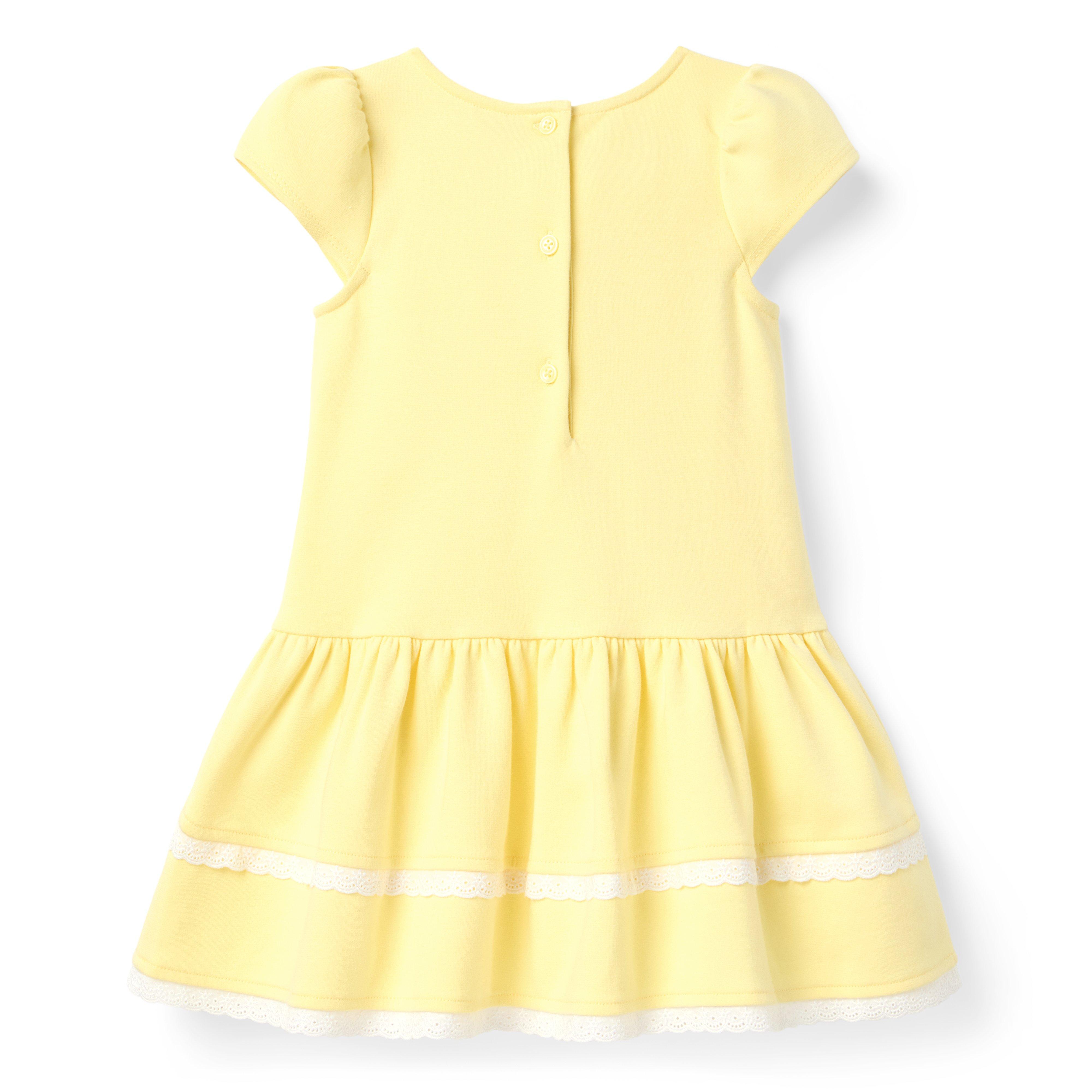 Eyelet Trim Ponte Dress image number 2