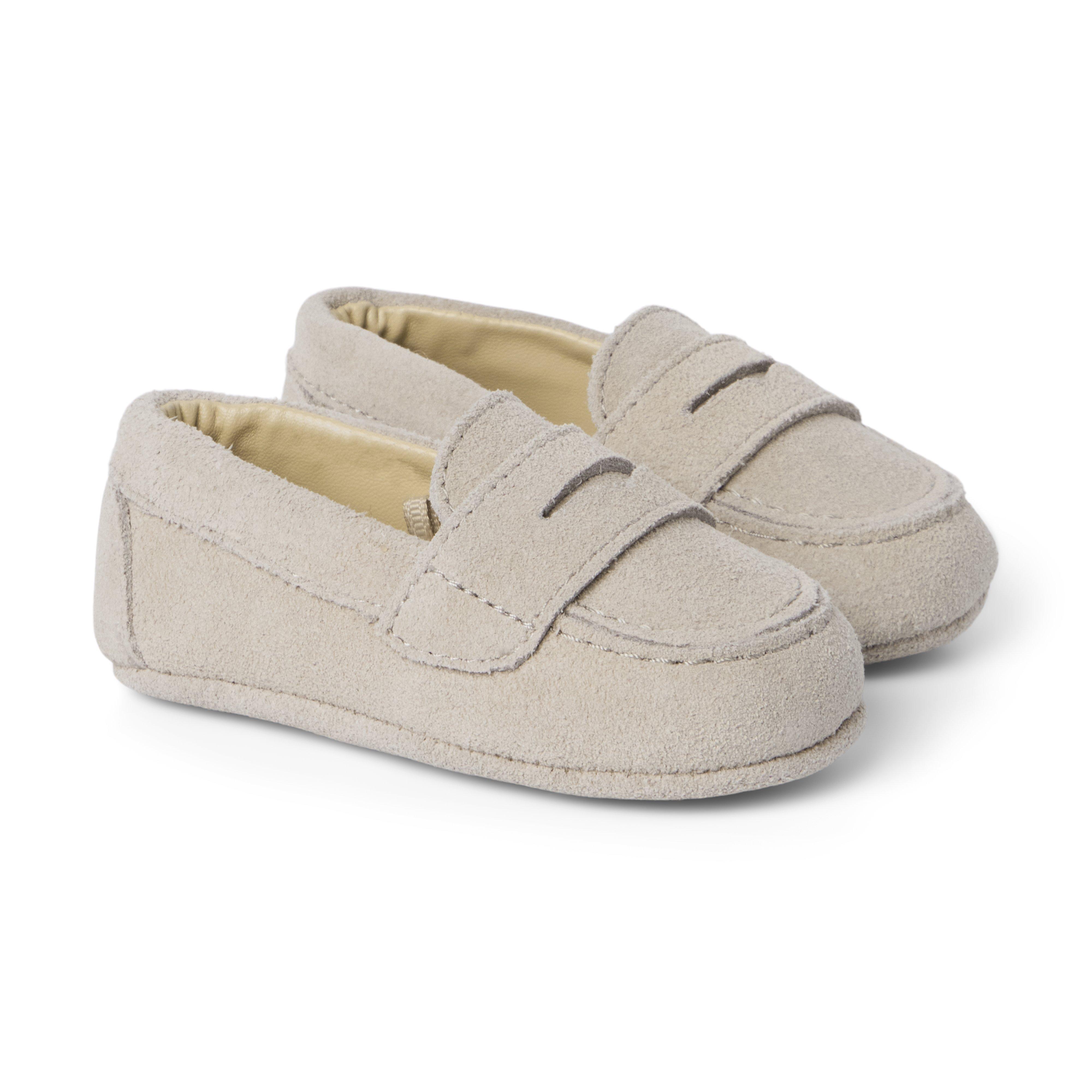 Baby Suede Penny Loafer