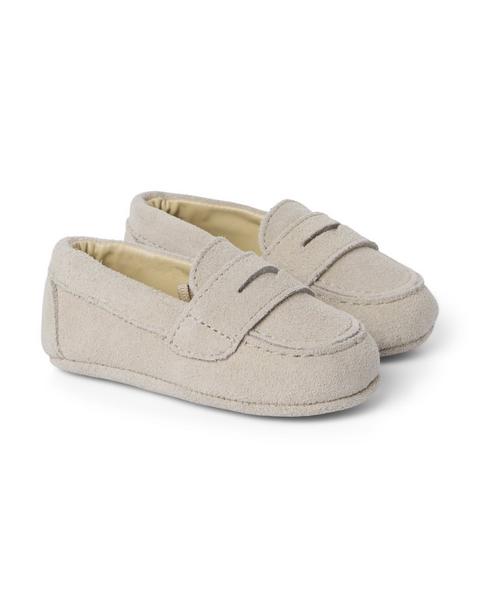 Baby Suede Penny Loafer